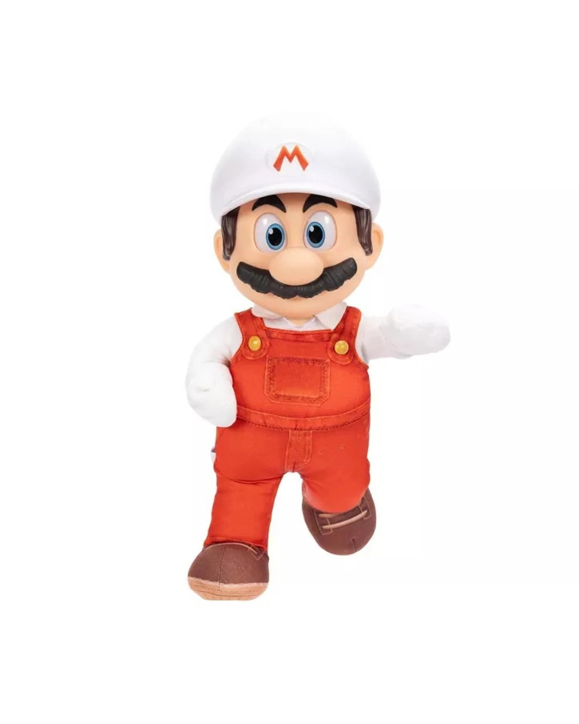 2 Super Mario Galaxy Movie Fire Mario Jumbo Poseable Plush, 2 of 4