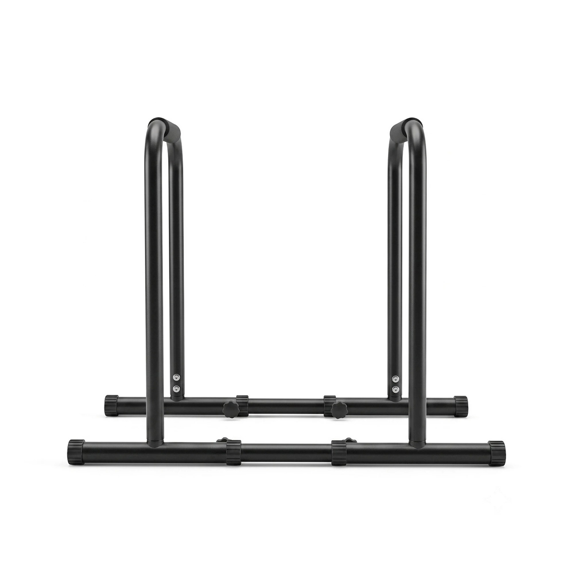 4 Everfit Dip Station Parallette Bars Home Gym Workout Stand Black - Black, 4 of 9
