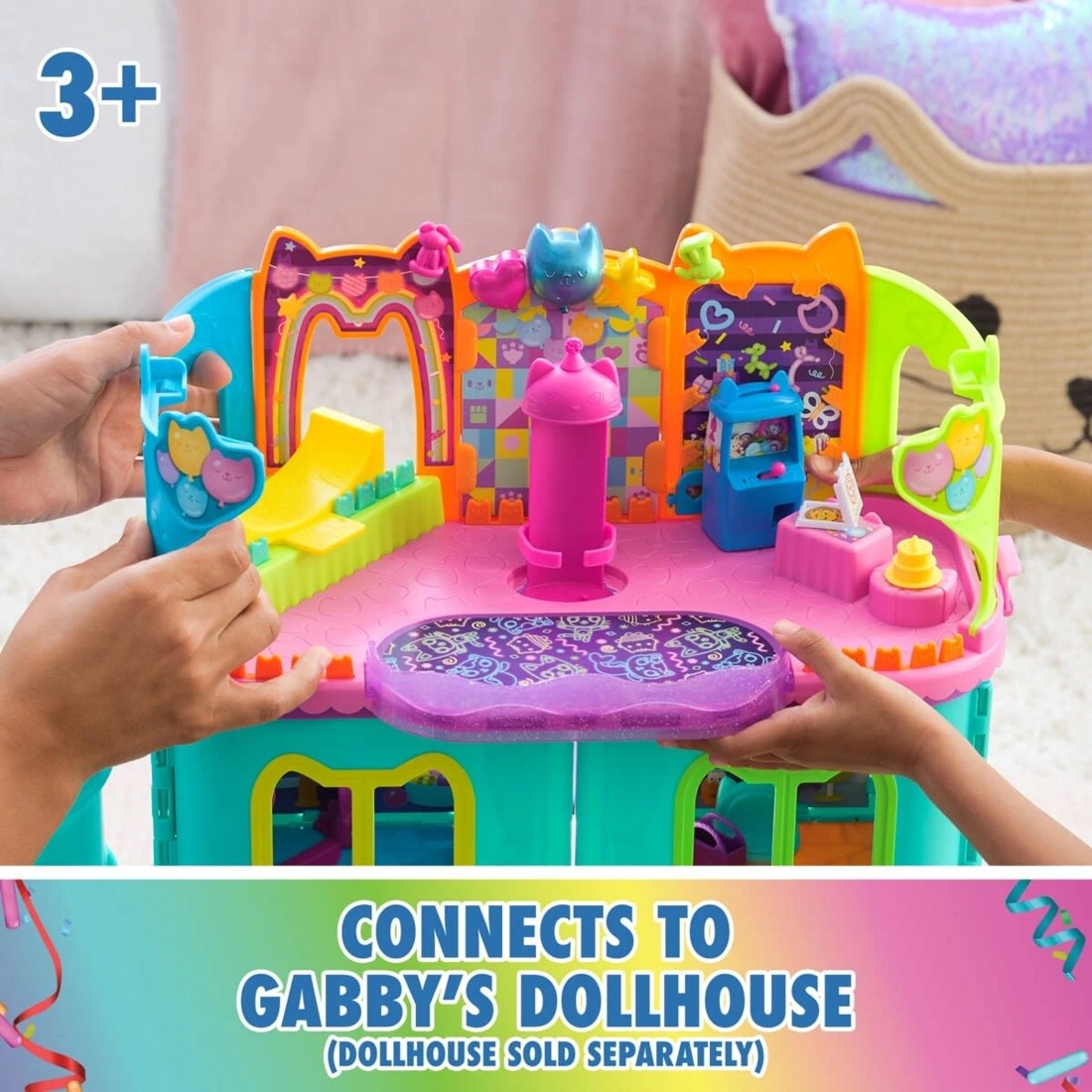 8 Gabby's Dollhouse Gabby's Party Room Playset, 8 of 9