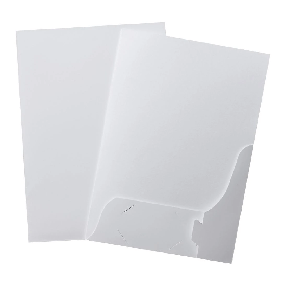 1 Marbig A4 Presentation Folder Double Pocket White 10 Pack, 1 of 2