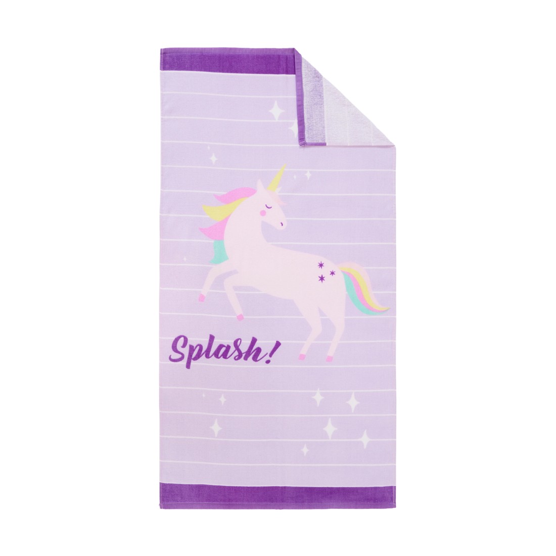 4 Australian Cotton Beach Towel - Unicorn, 4 of 6
