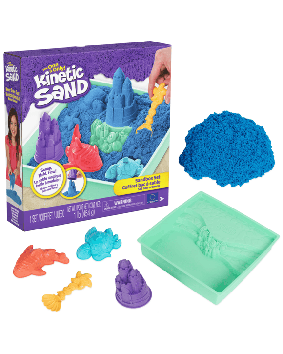 Kinetic Sand Sandbox Set - Multi