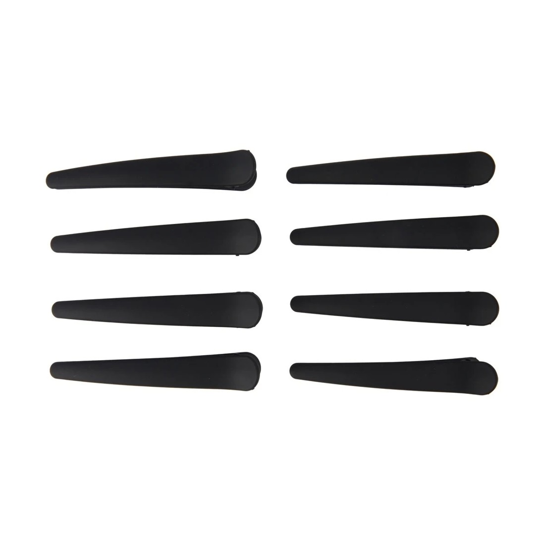 1 OXX Haircare 8 Piece Black Salon Hair Clips, 1 of 3