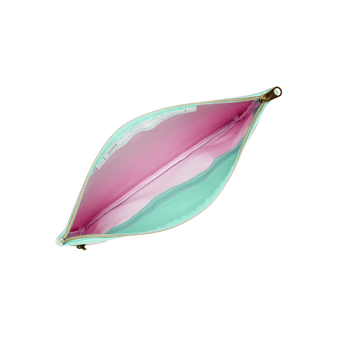 4 Pencil Case with Letters - Mint/Lilac, 4 of 7