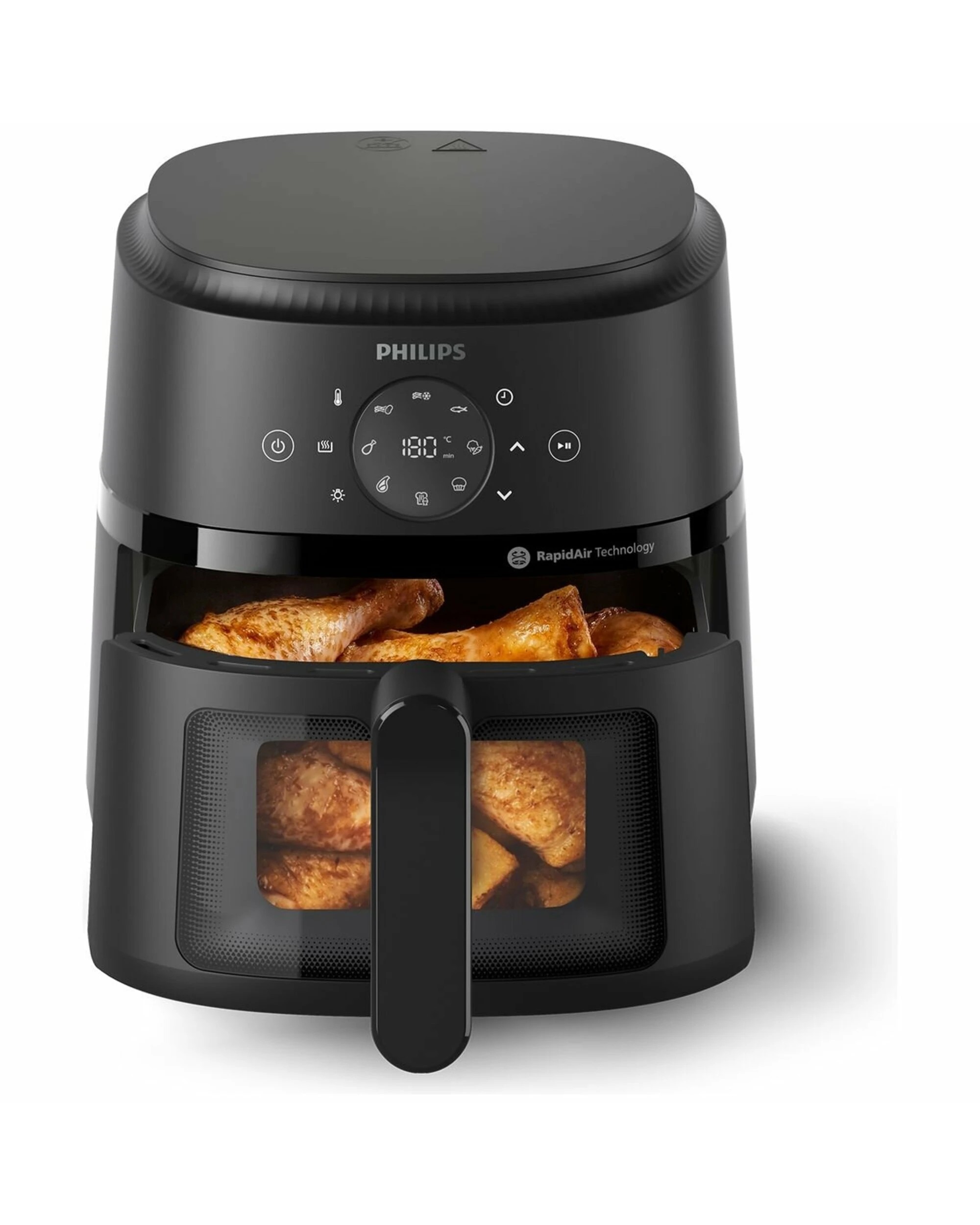 3 Philips 2000 Series 4.2 Litre Air Fryer - Black - BLACK, 3 of 5