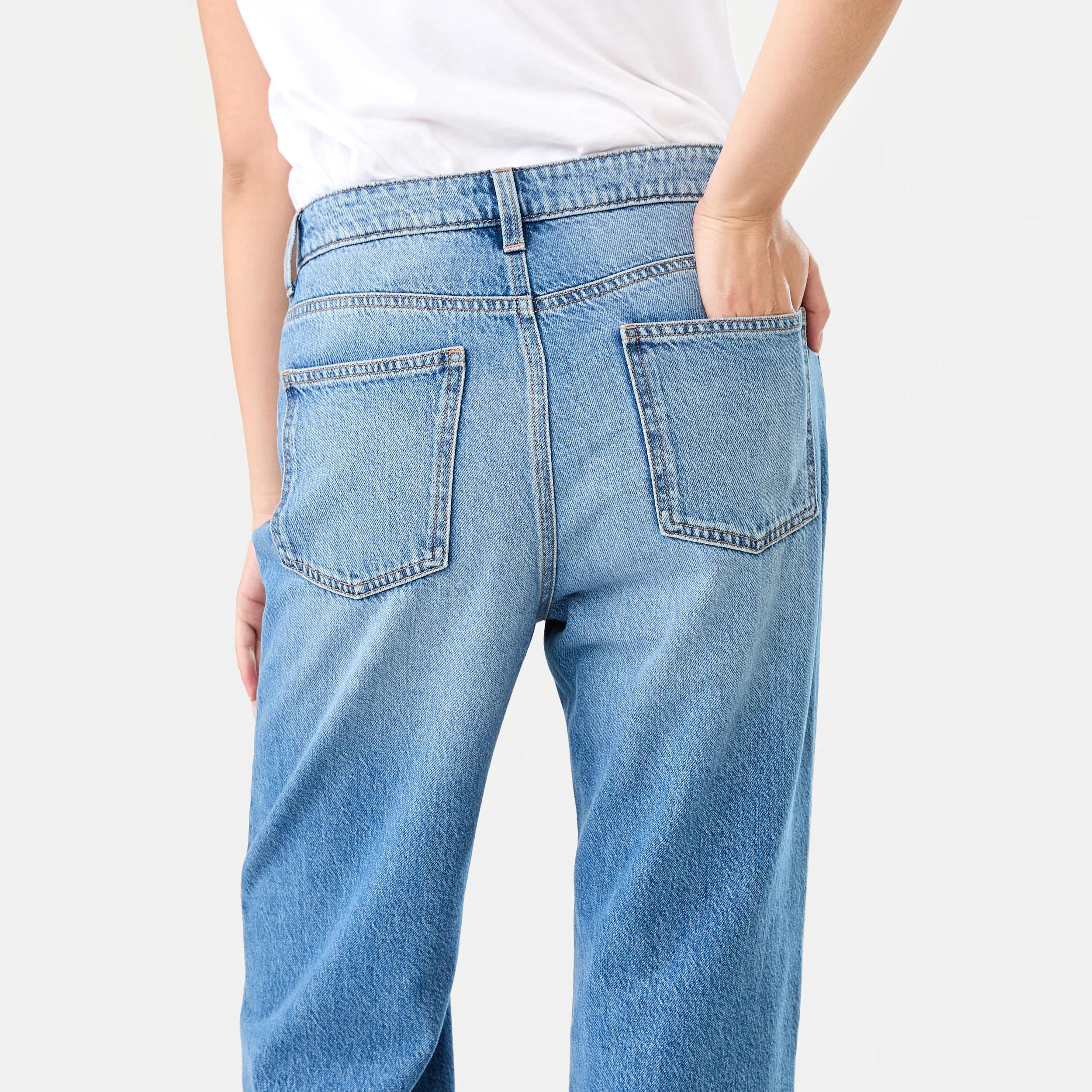 8 Straight Leg Jeans MID WASH, 8 of 11