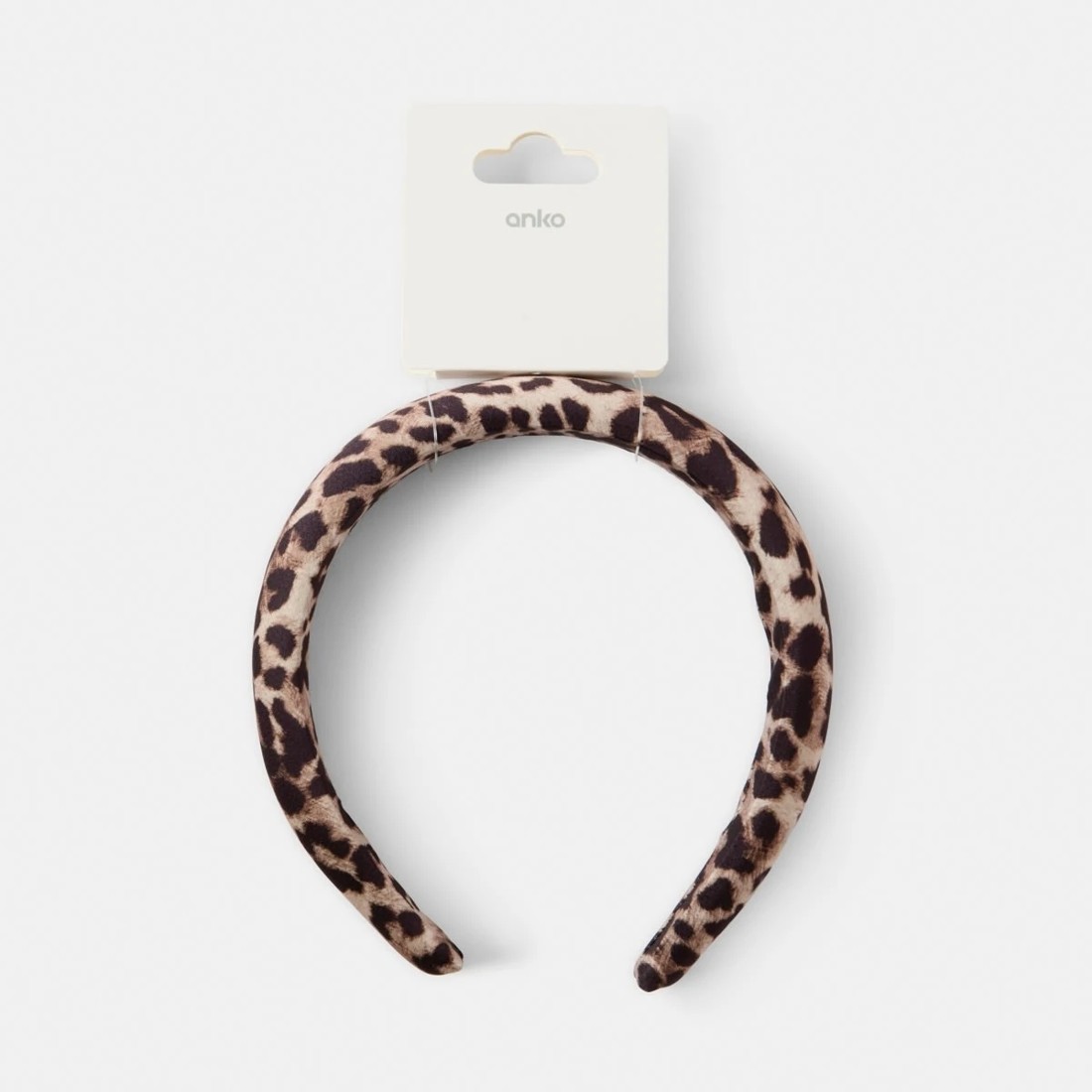 6 Leopard Stretch Headband - Brown, 6 of 6