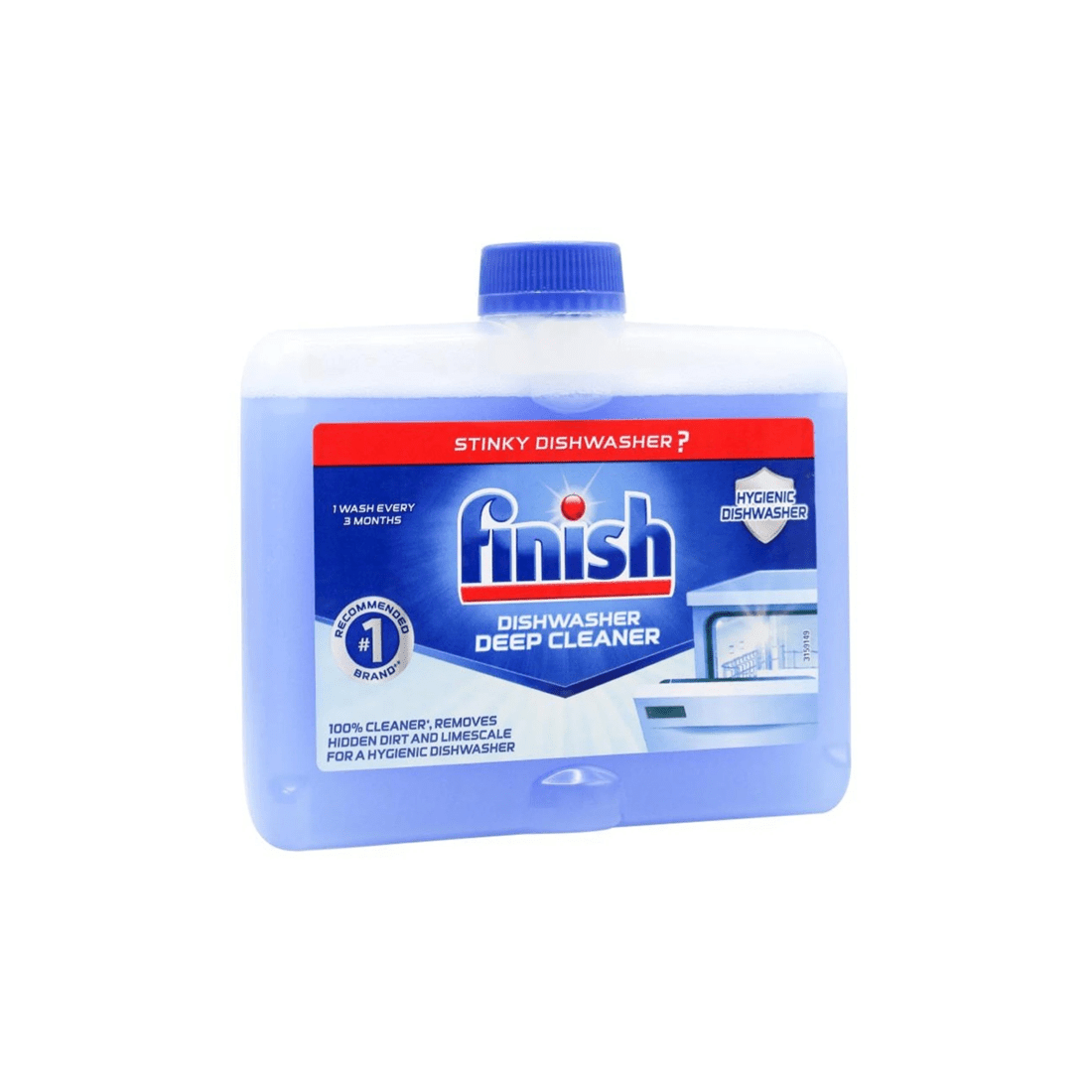 3 Finish Dishwasher Deep Cleaner Liquid Canister 250ml - Limescale Remover, 3 of 3
