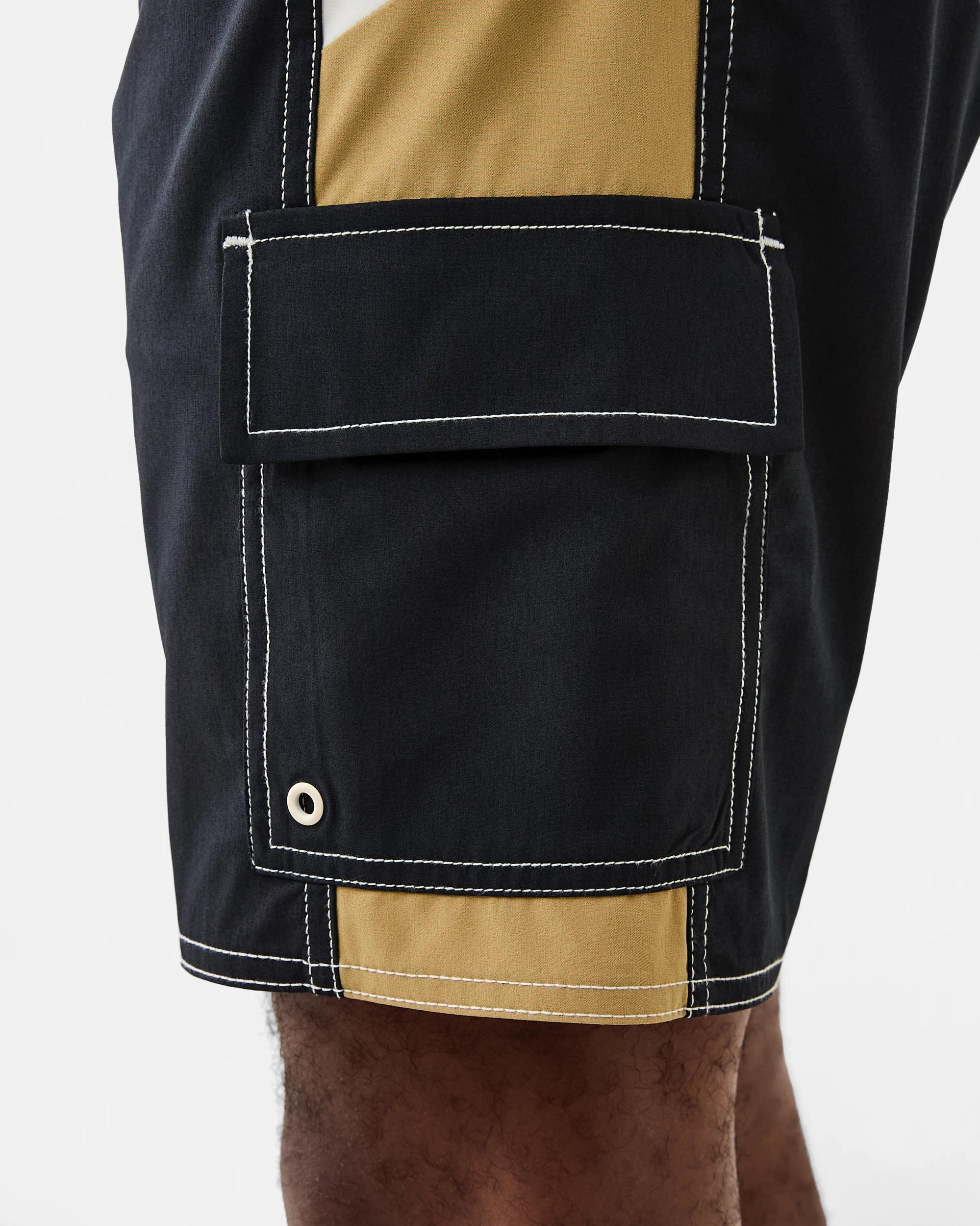 5 4 Way Stretch Boardshorts Black, 5 of 7