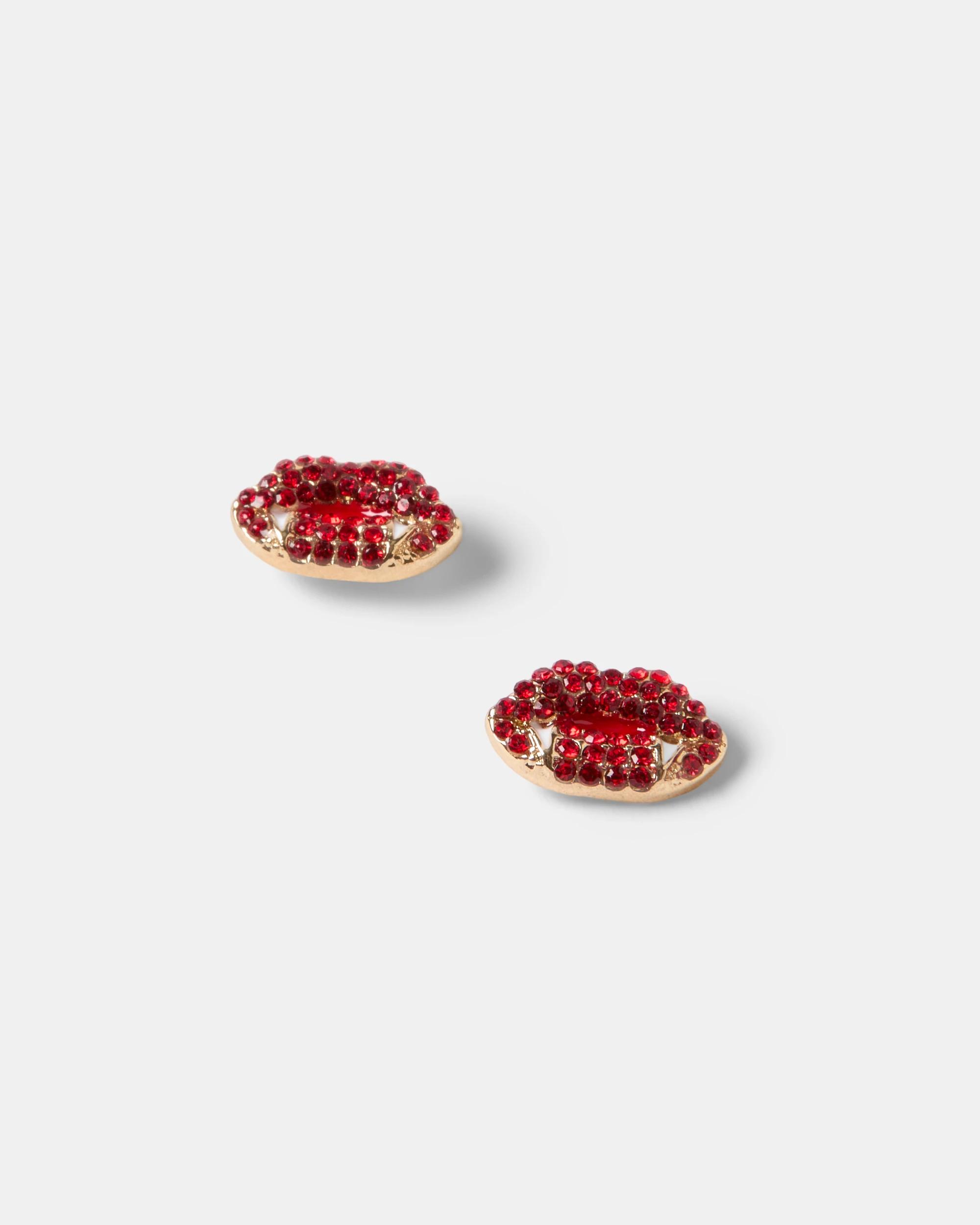 3 Halloween Vampire Necklace and Earrings Set - Red RED, 3 of 4