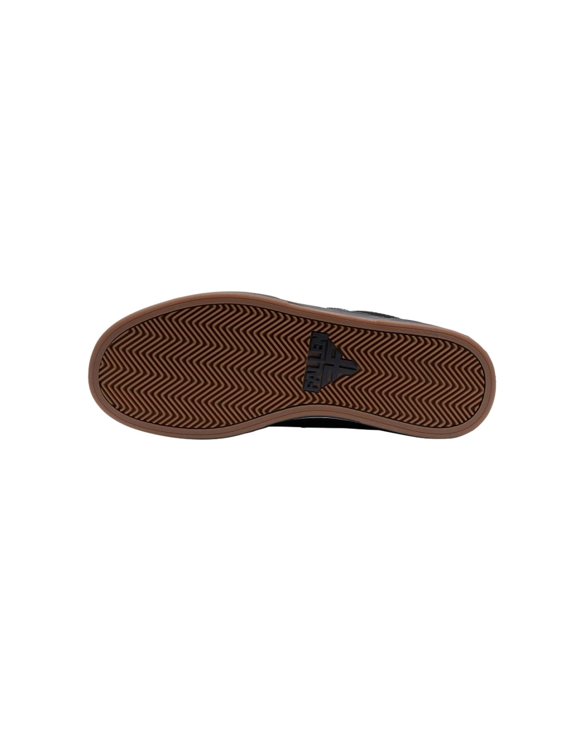 6 Fallen Footwear Patriot Skate Men's Shoe Cupsole FLX Technology Protection BLACK/WHITE/GUM, 6 of 6