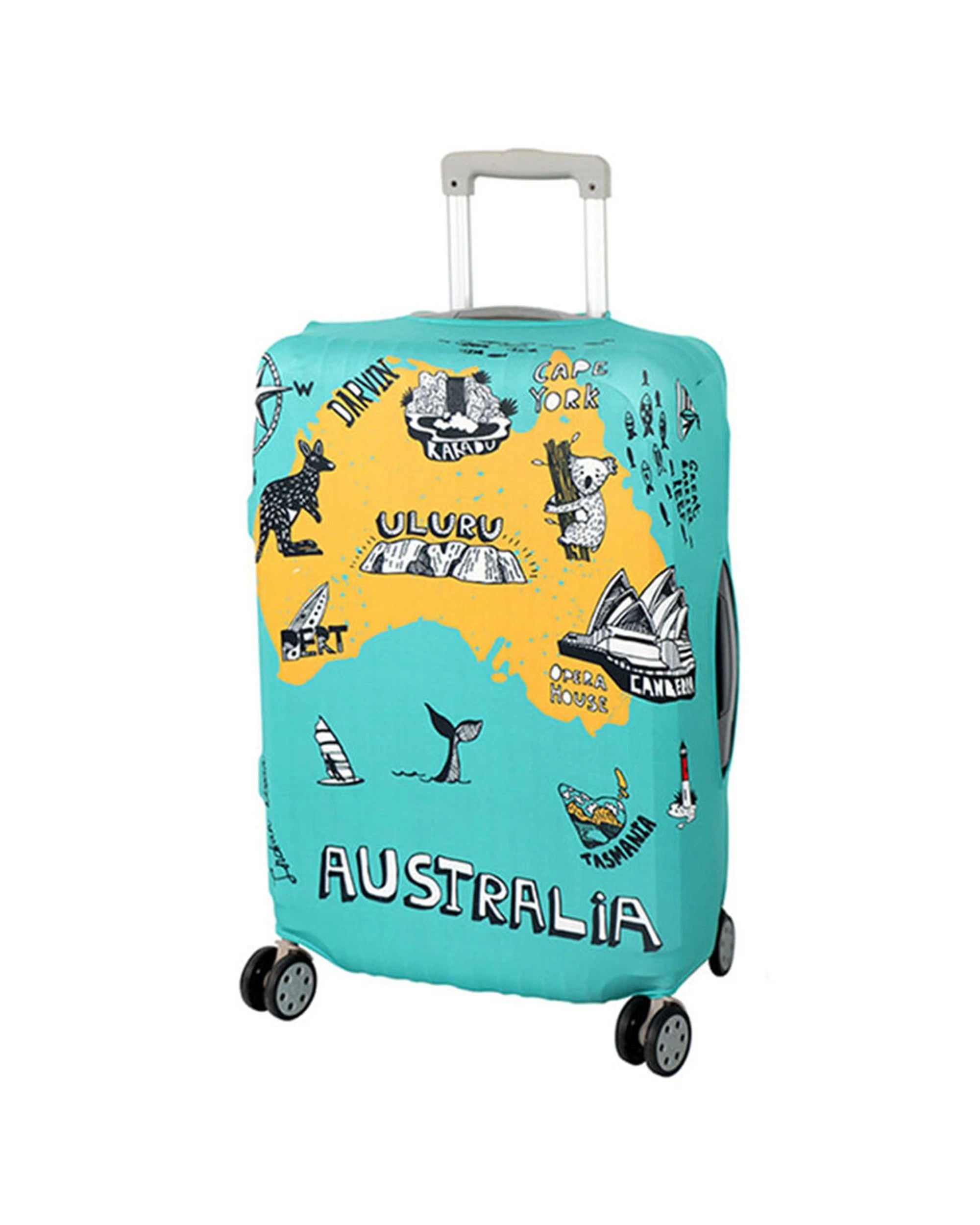 1 Tosca Luggage Suitcase Protection Cover Medium - Multi, 1 of 1