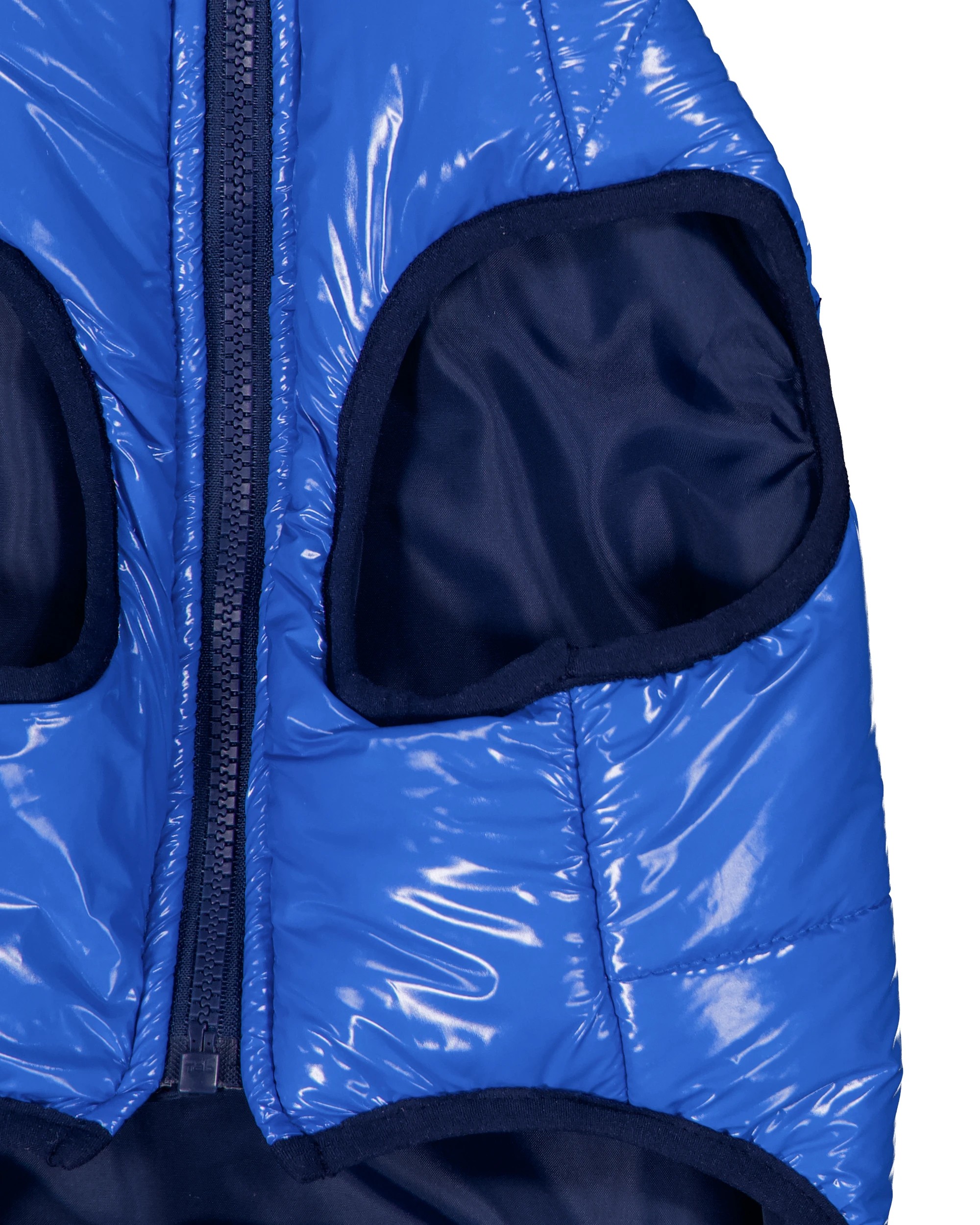 7 Pet Shine Puffer - Medium, Blue and Navy, 7 of 10