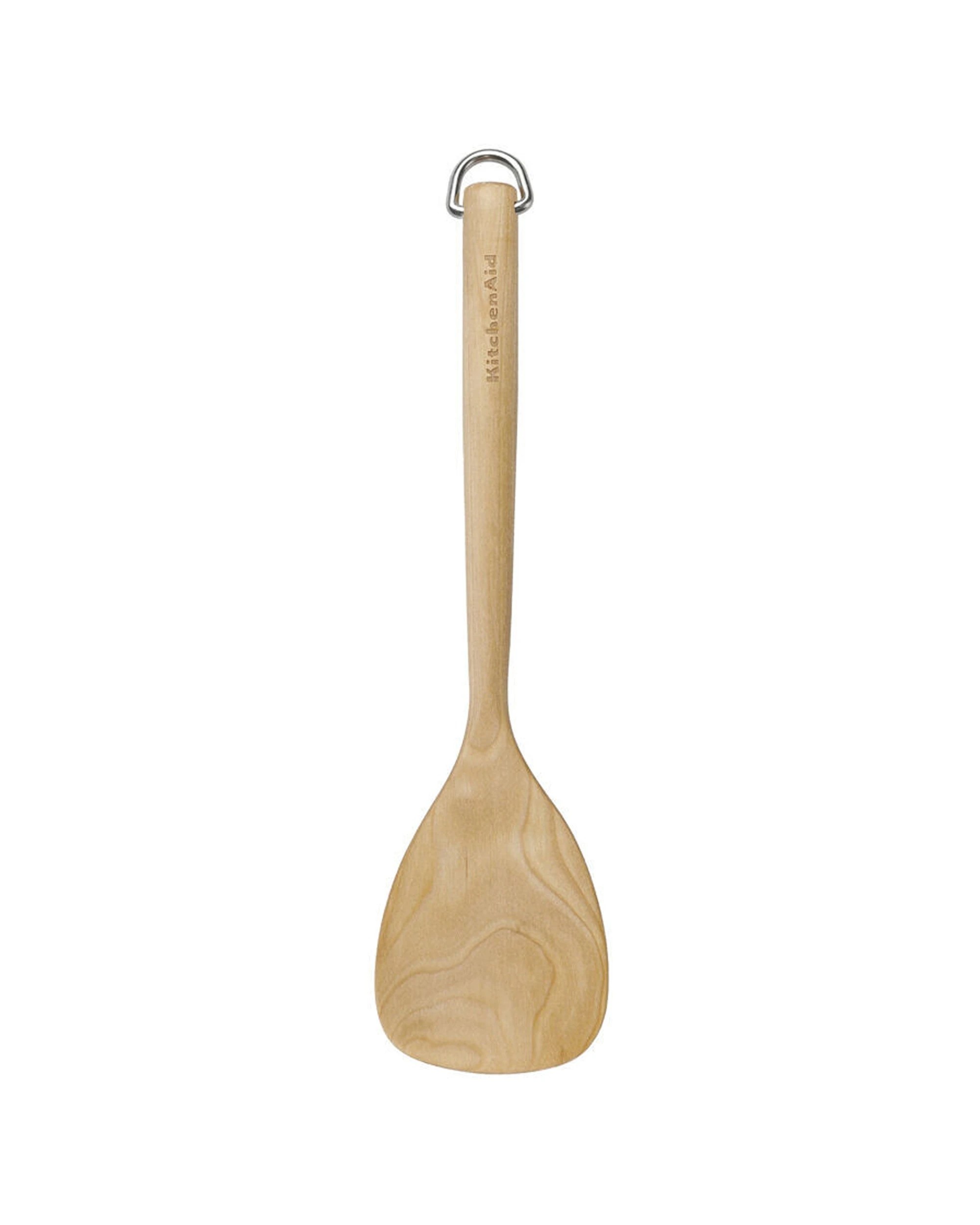 2 KitchenAid Birchwood Short Turner 4PK Wooden Cooking Kitchen Utensil - Beige, 2 of 6