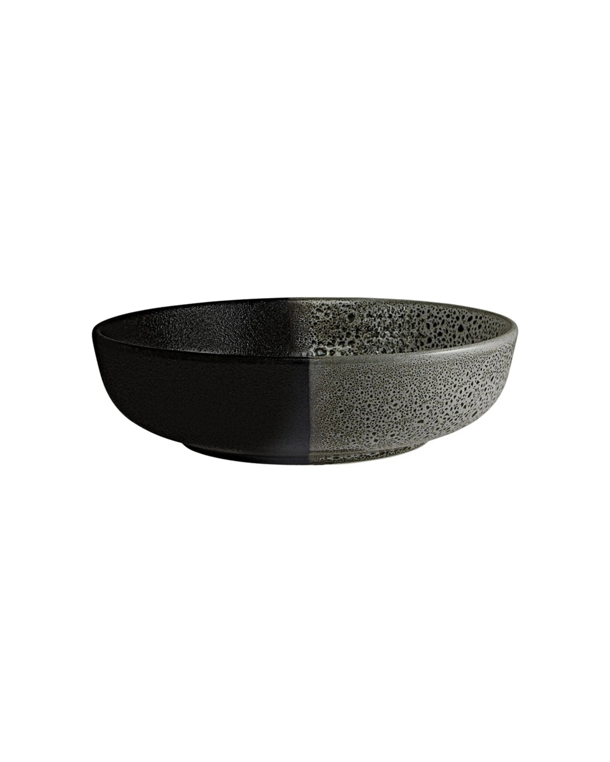 1 Maxwell & Williams Durable Ceramic Umi Coupe Bowl Dinnerware Ceramic 22cm - Black, 1 of 4