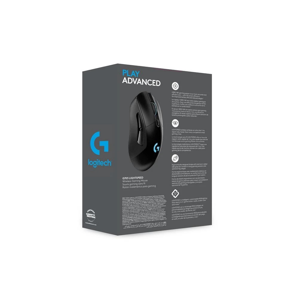 5 Logitech G703 HERO Wireless Gaming Mouse, 5 of 5