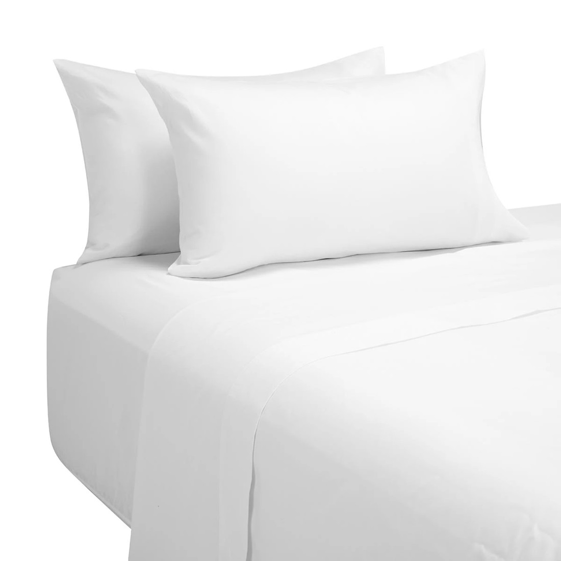 5 500 Thread Count Australian Grown Cotton Sheet Set - Double Bed, White, 5 of 7