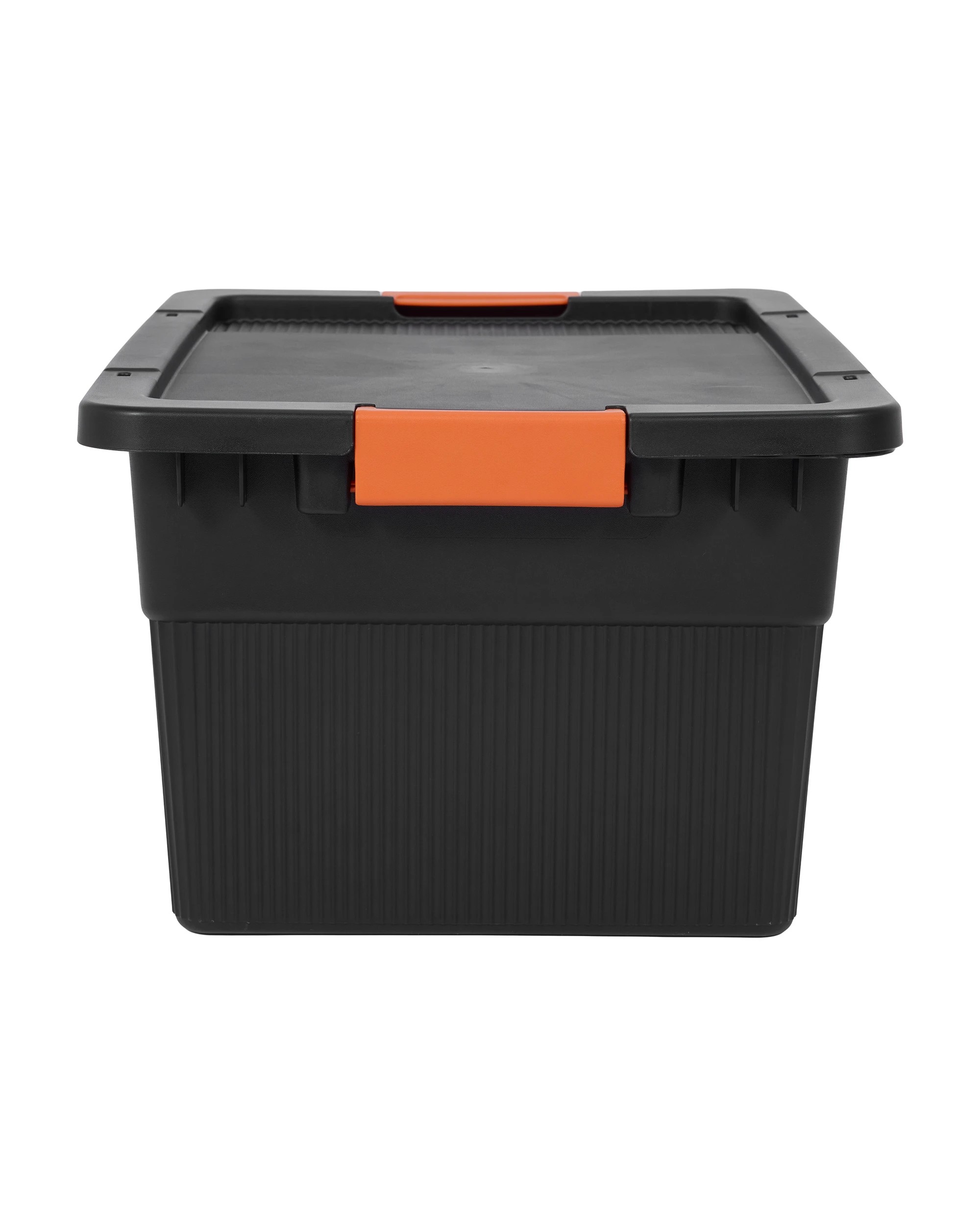 3 57L Heavy Duty Storage Container - Black, 3 of 6