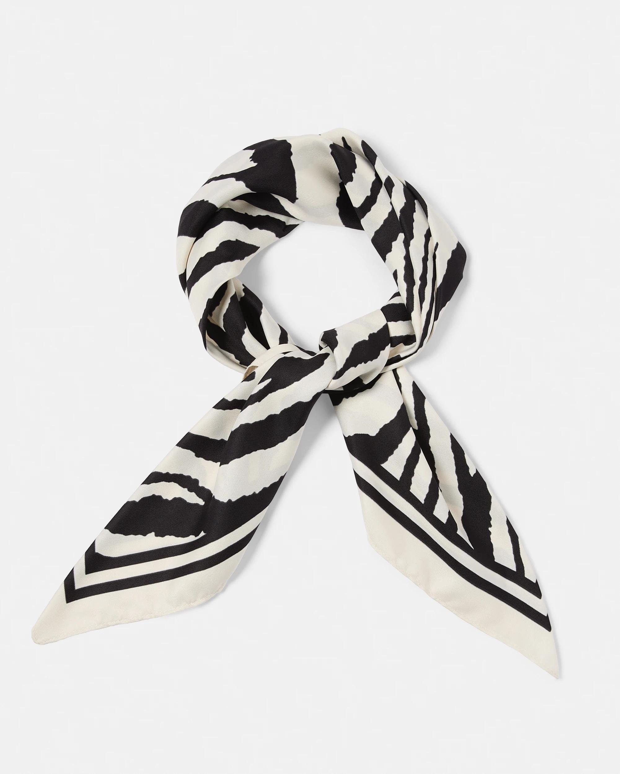 1 Zebra Scarf Black, 1 of 4