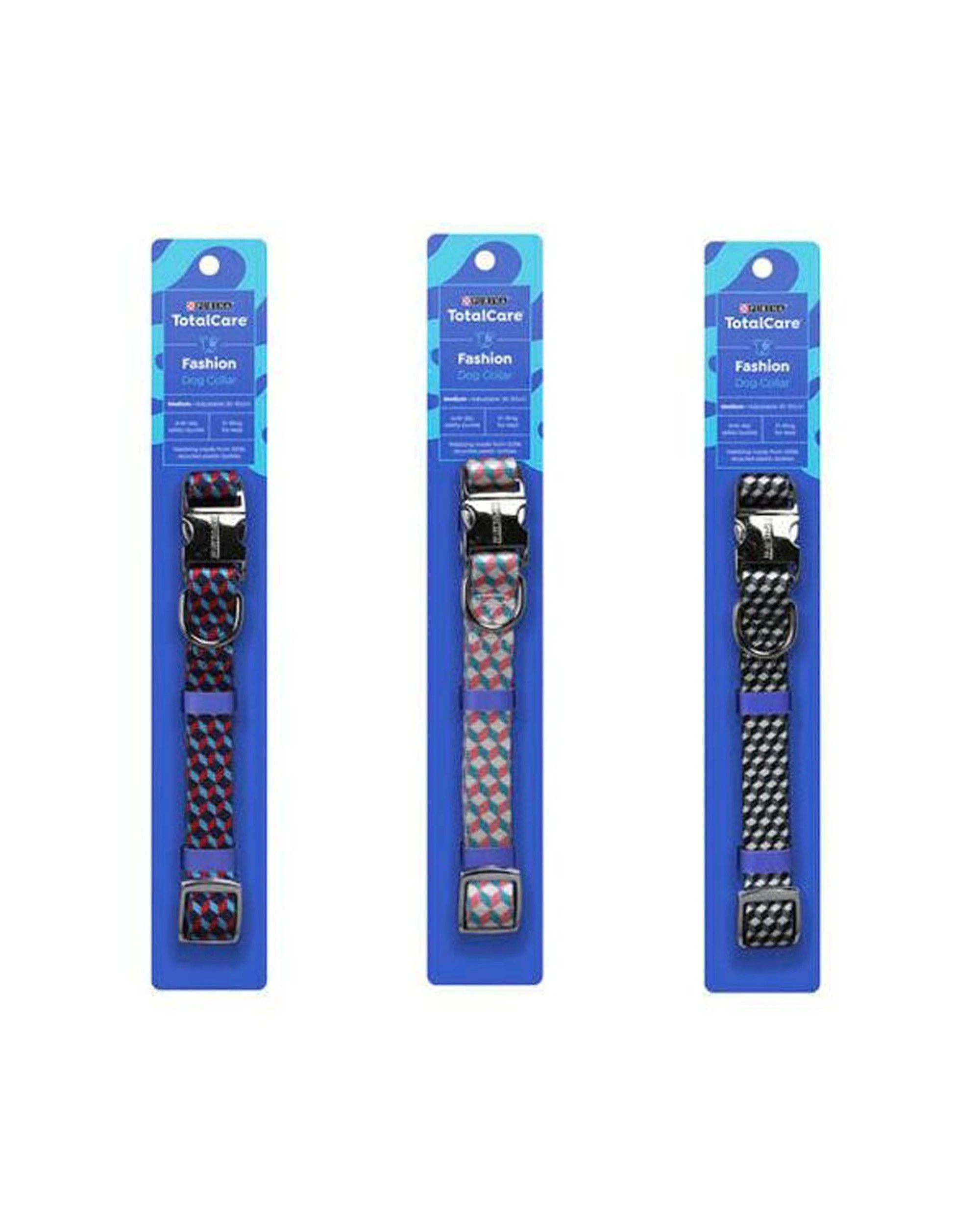 5 Purina 6PK Total Care Dog Collar Fashion Medium Neck Strap - Multi, 5 of 5