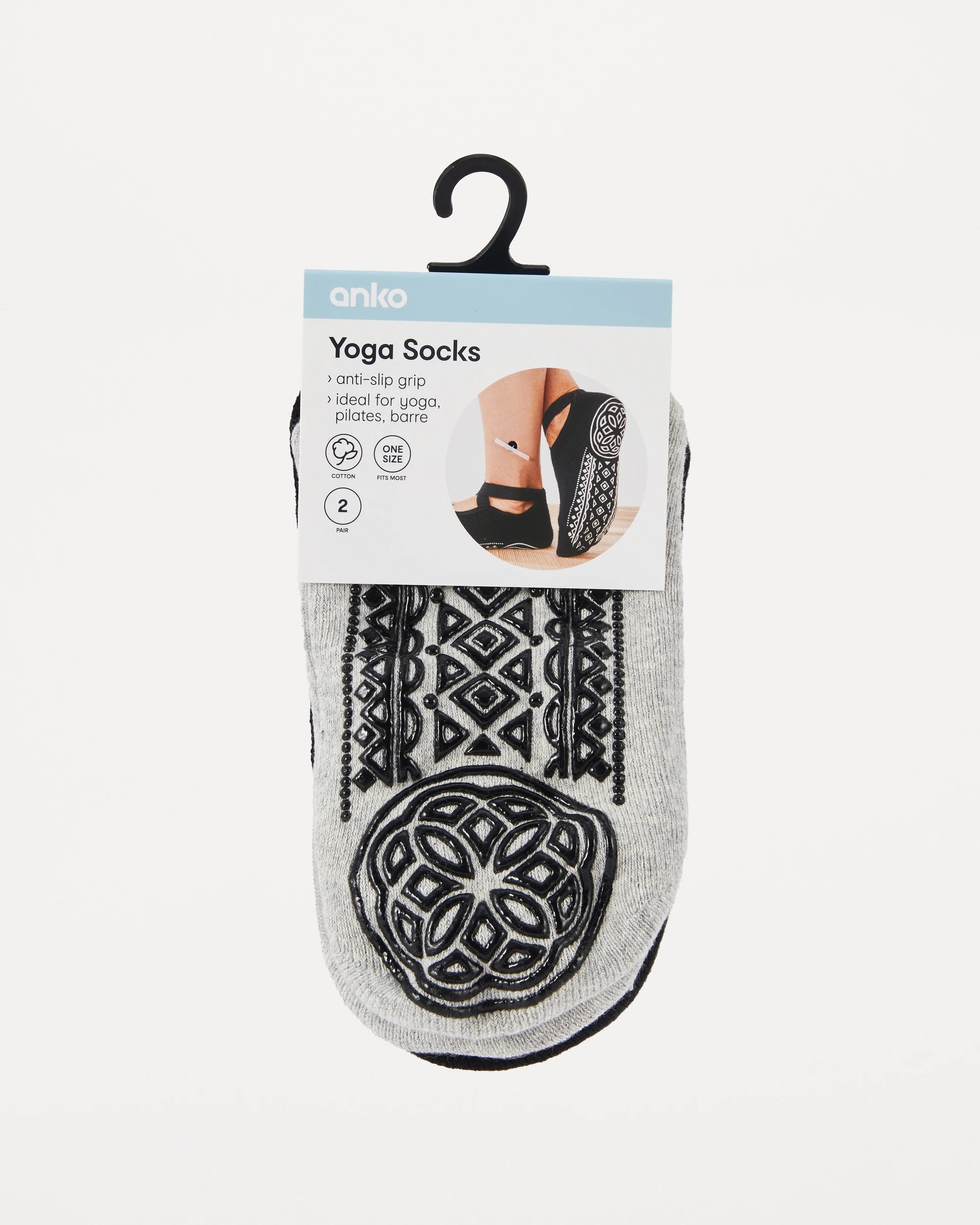 9 2 Pack Yoga Socks, 9 of 9