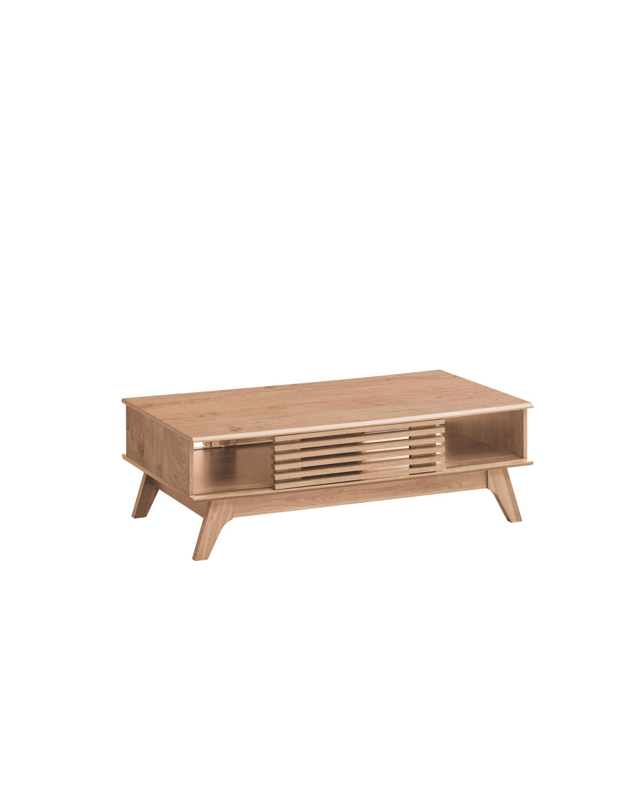 3 Kodu Coffee Table 2 Doors Oak - Natural, 3 of 3