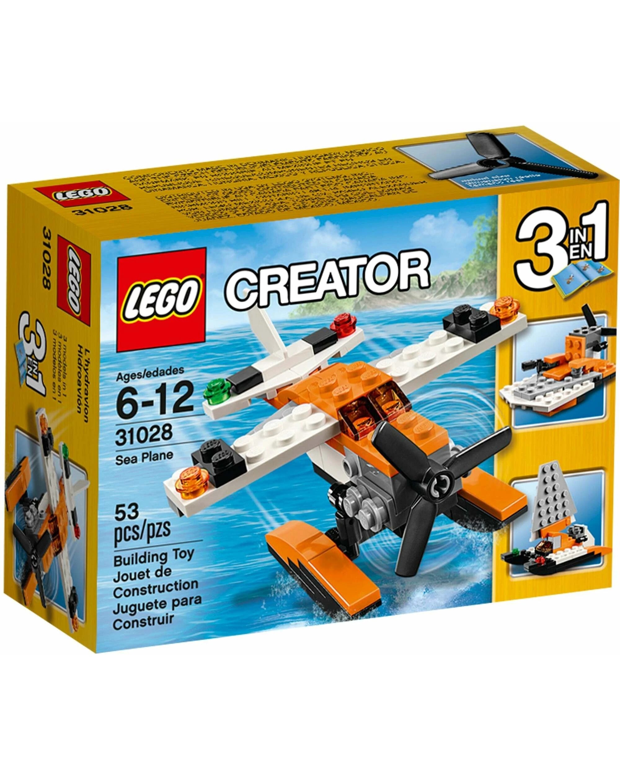 1 LEGO 31028 Sea Plane - 3-in-1 Swamp Boat, Catamaran, 1 of 5