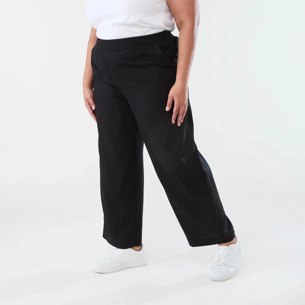 2 Curve Straight Leg Pants BLACK, 2 of 5