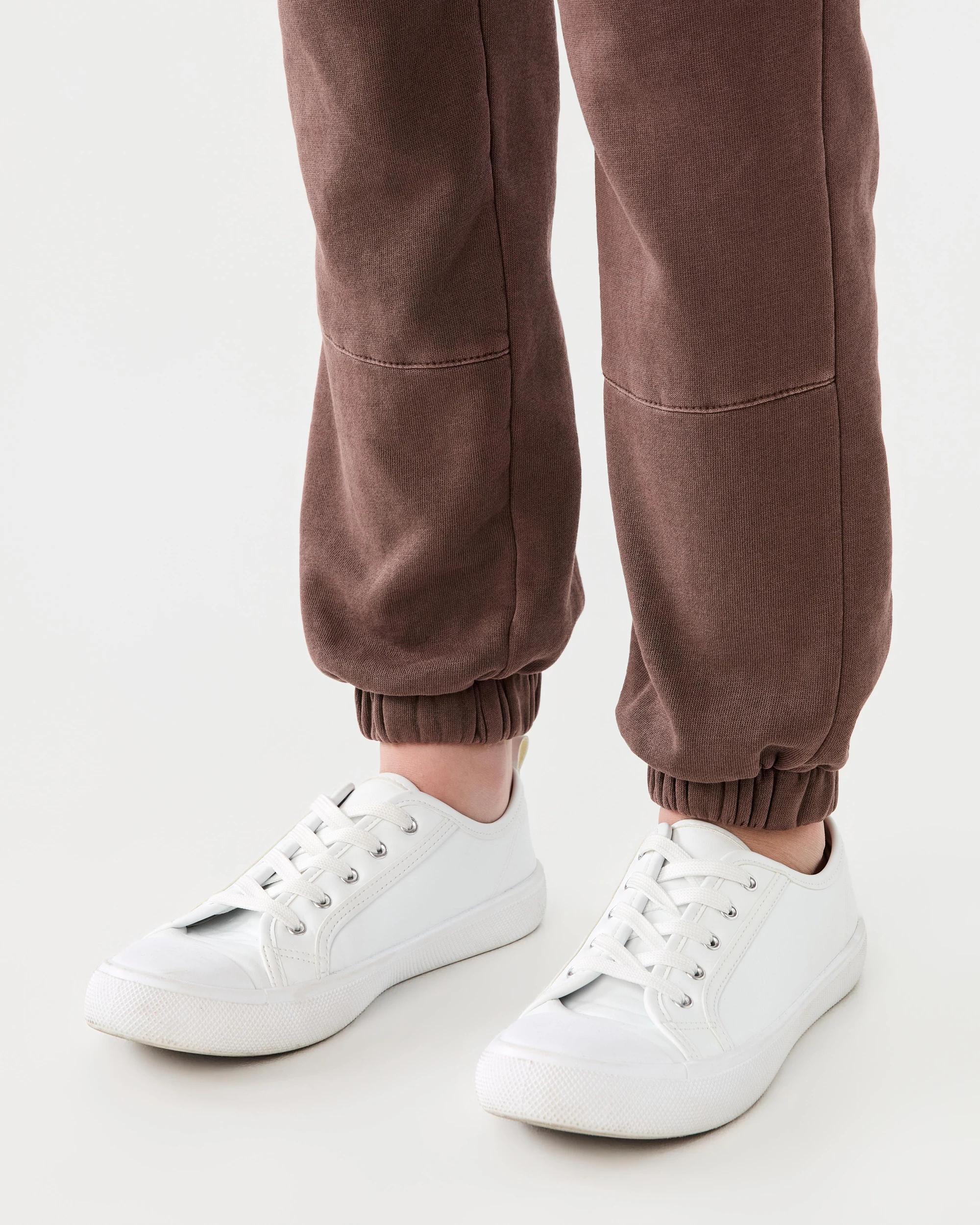 5 Garment Washed Trackpants Fossil Brn, 5 of 7