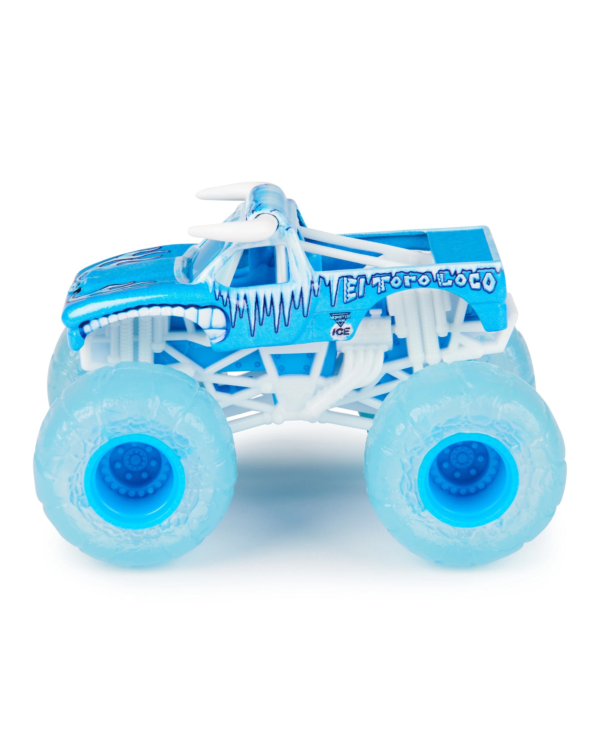8 2 Pack Monster Jam 1:64 Scale True Metal Fire and Ice Trucks - Assorted, 8 of 8