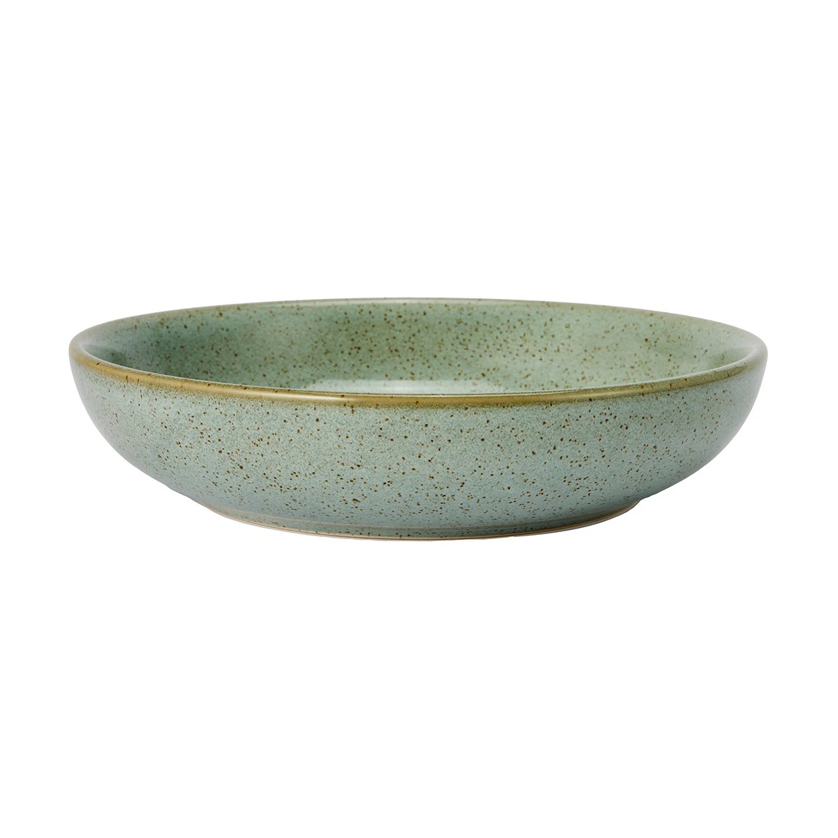 1 Green Glazed Large Bowl, 1 of 6