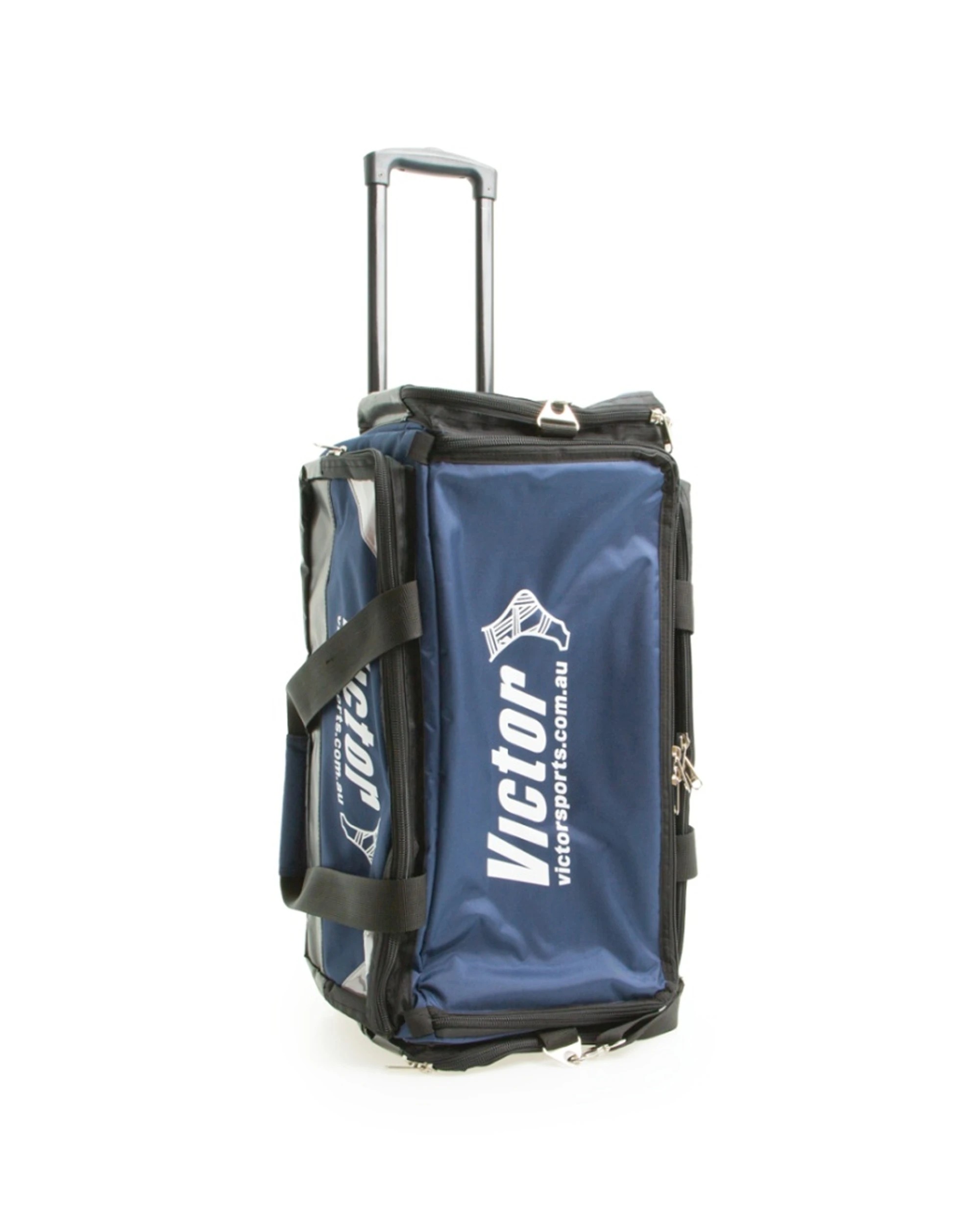 1 Victor Sports First Aid Bag On Wheels Large Trainer Trolley Leakproof - Blue, 1 of 6