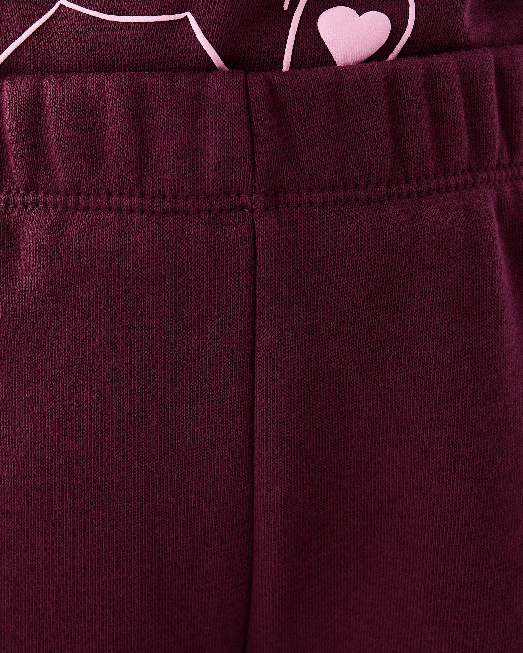 3 Print Trackpants Red Teddy, 3 of 6