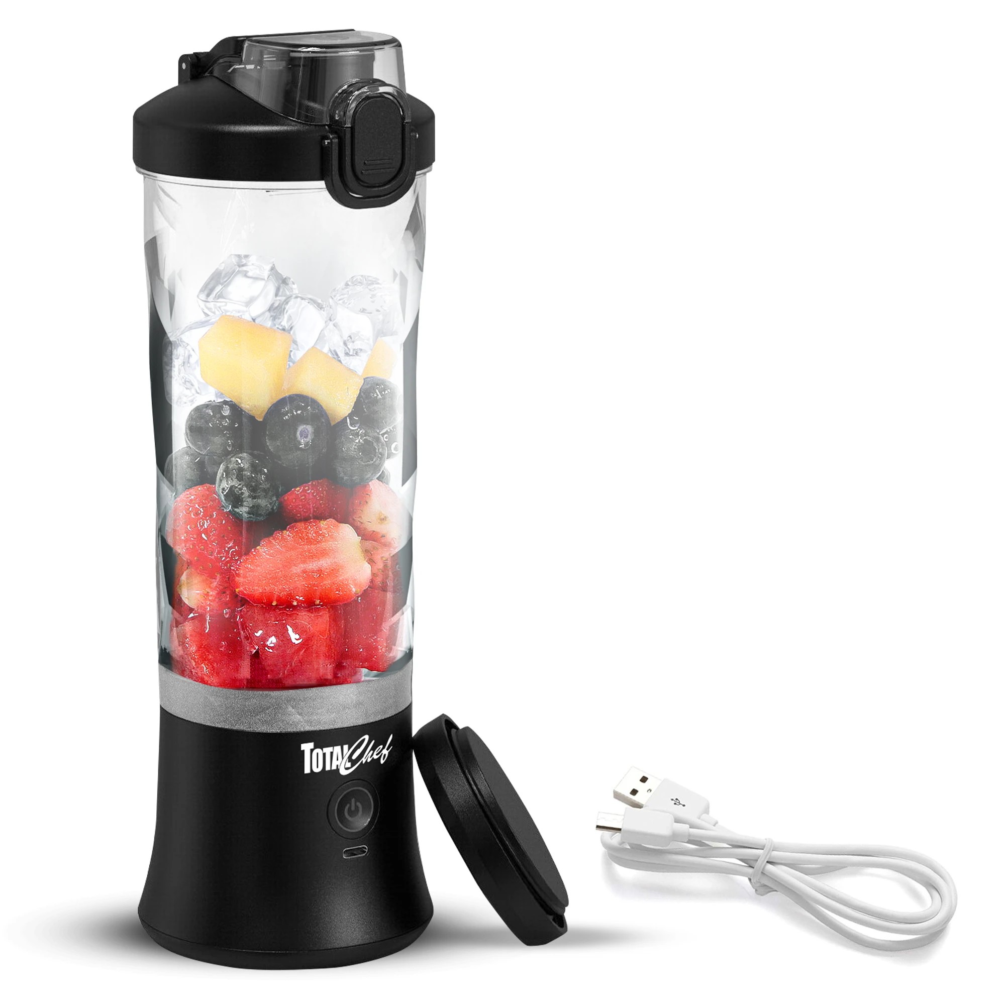 1 Total Chef Personal Blender - Black, 1 of 8