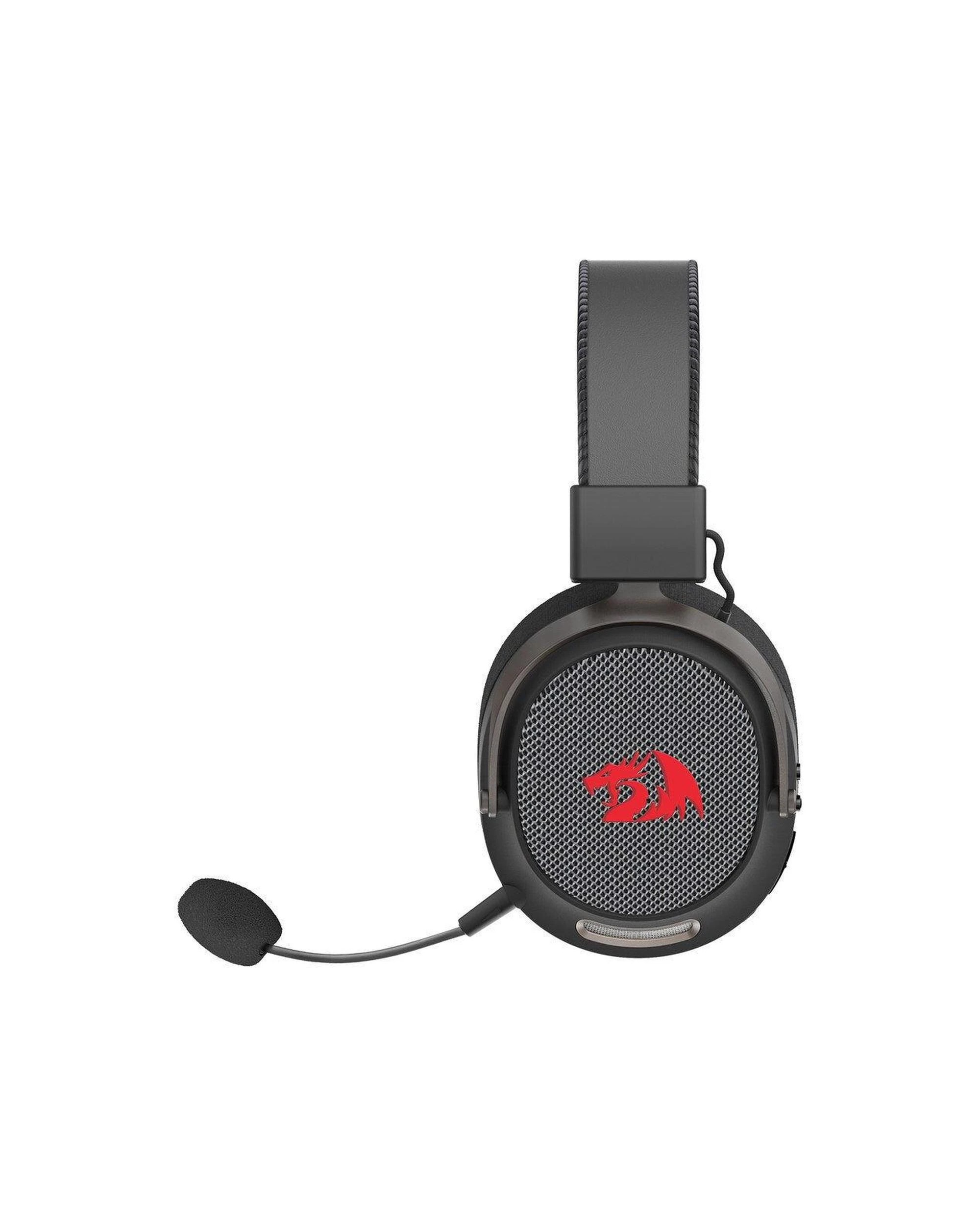 4 Redragon H858 Arrow Over Ear 7.1 Surround Multi Mode Gaming Headset - Black, 4 of 8