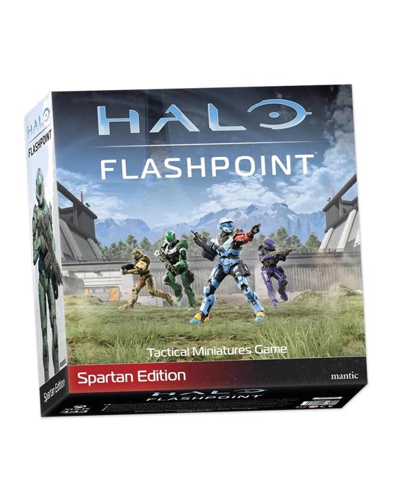 Halo Flashpoint Tactical Miniatures Game Spartan Edition Starter Set