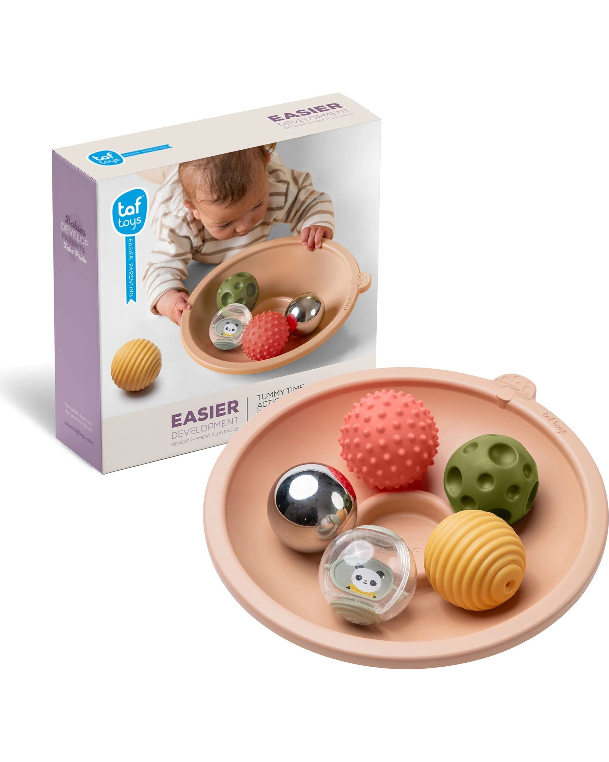 6 Taf Toys Tummy-Time Action Tray Baby Tummy Time Play Tray - Multi, 6 of 6