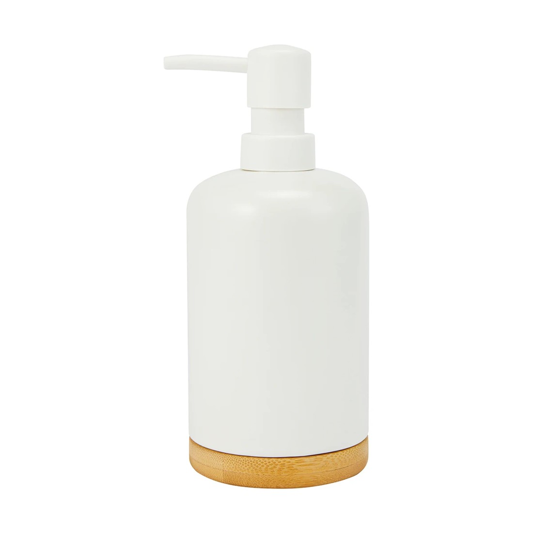 6 White and Bamboo Soap Dispenser, 6 of 7