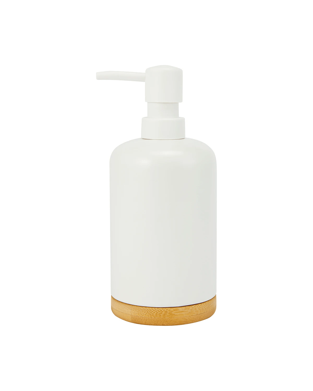 6 White and Bamboo Soap Dispenser, 6 of 7