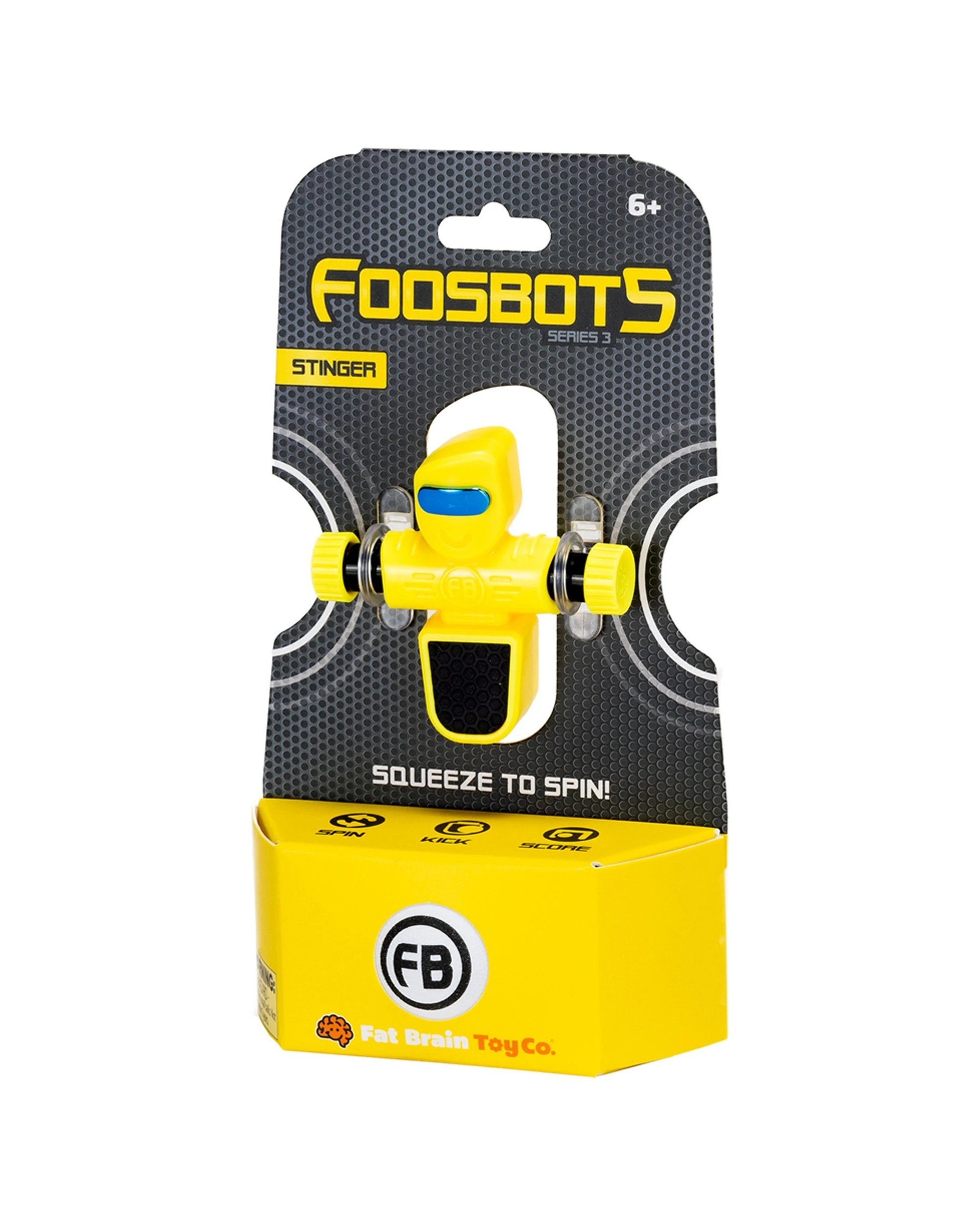 5 TOMY Foosbots Series 3 Kids Play Toy Set Spin Kick Fast Play - Multi, 5 of 8