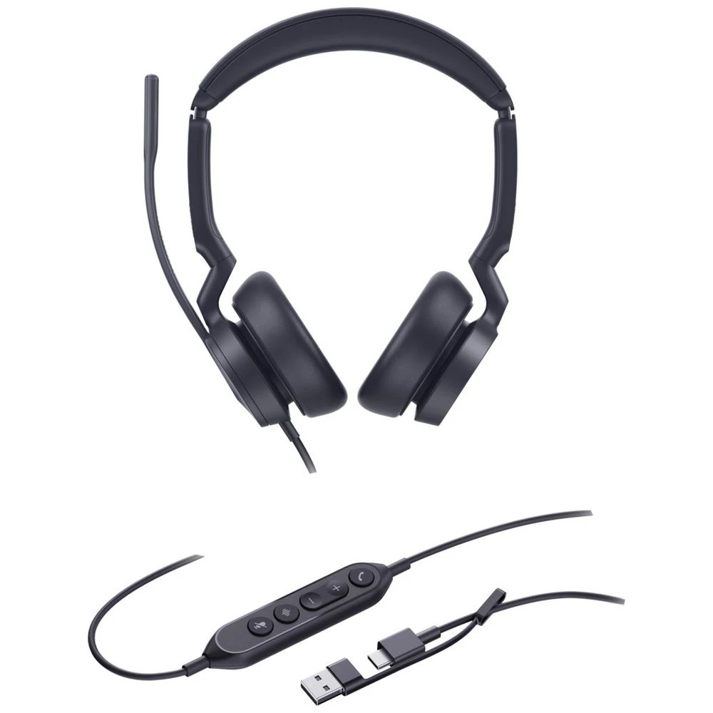 2 Yealink UH46 Dual Wired Headset Black, 2 of 2