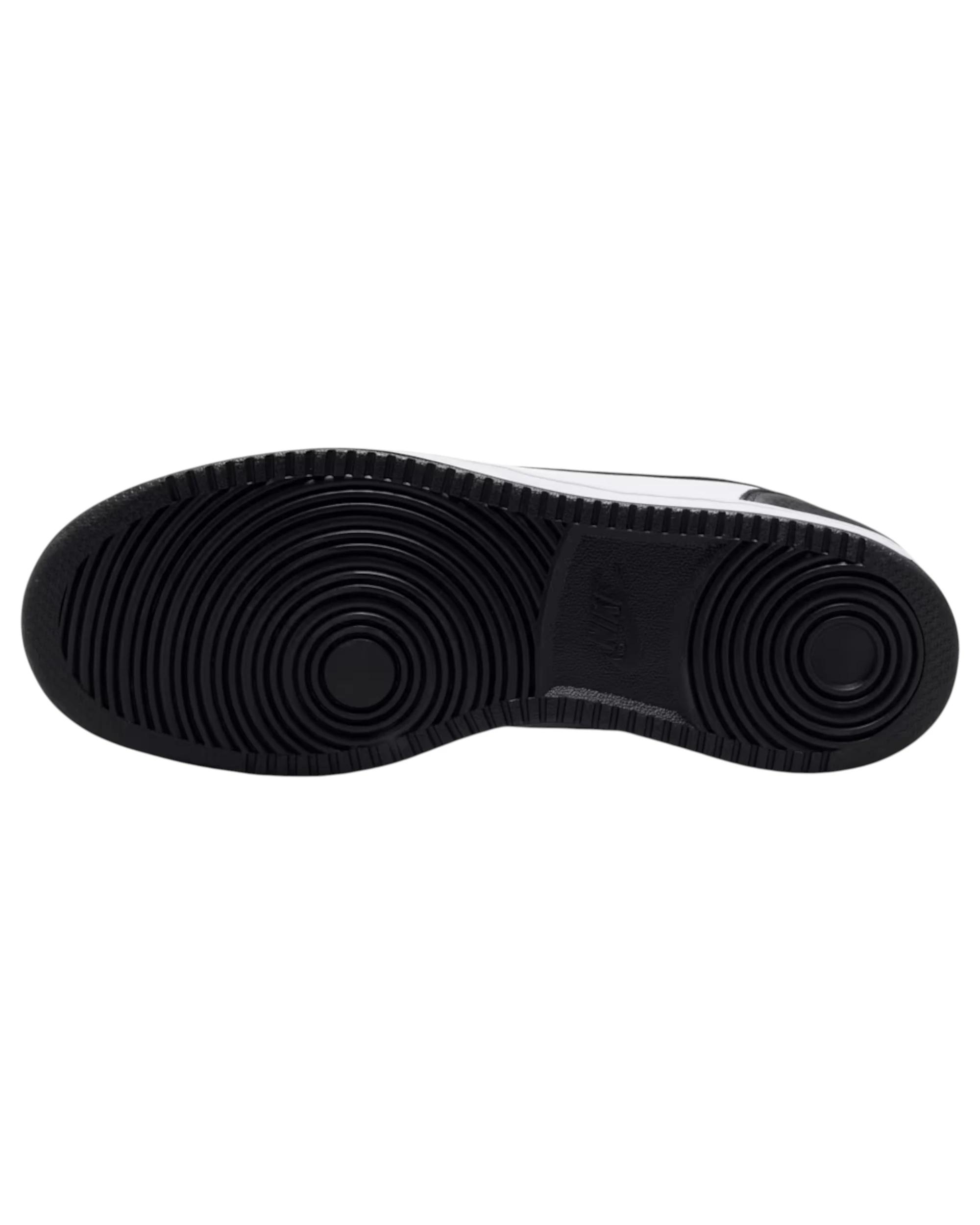 2 Nike Mens Ebernon Low Premium Athletic Shoes BLACK/WHITE/GREY, 2 of 7