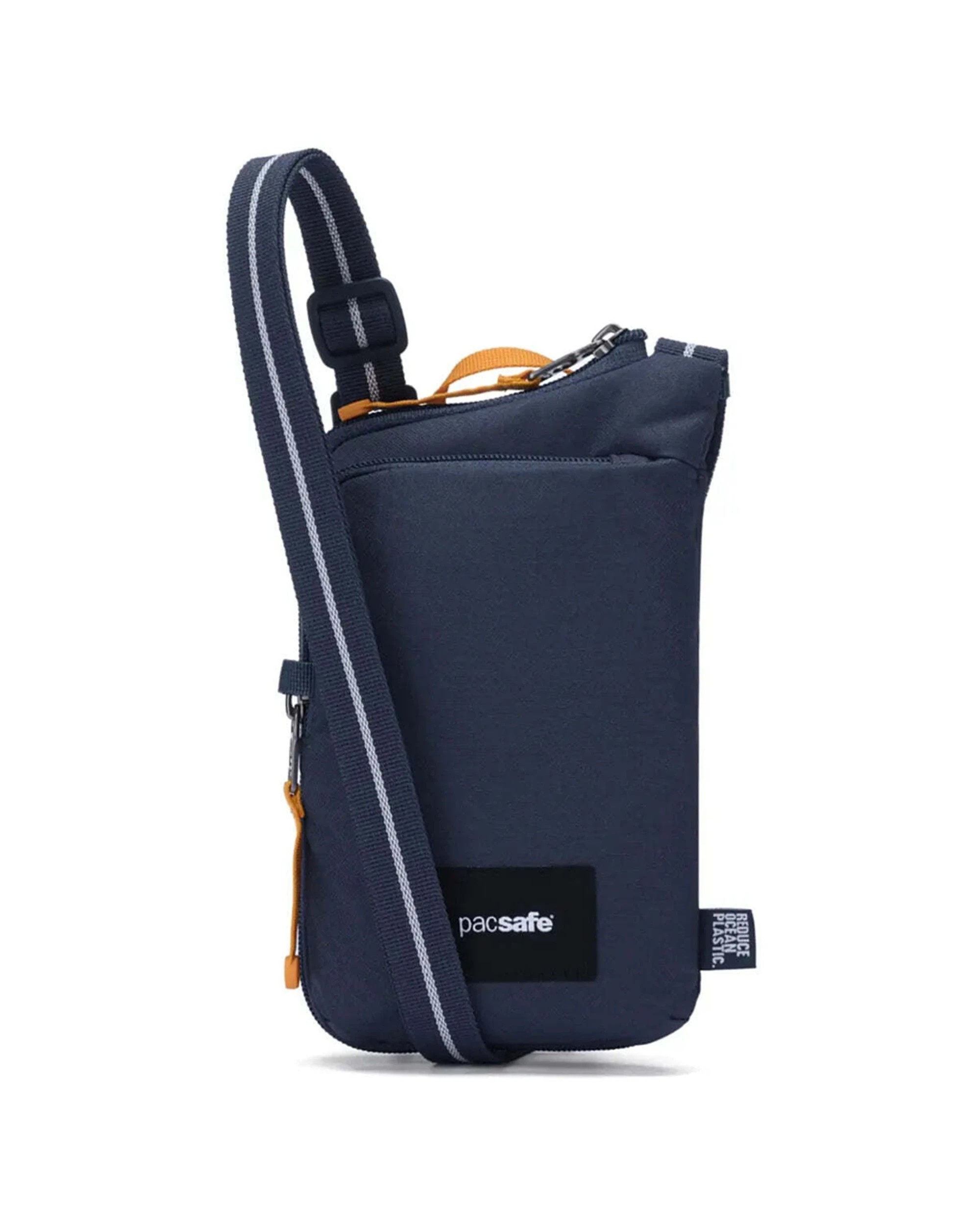 1 Pacsafe Go Anti-Theft Tech Crossbody Bag RFID Blocking Secure Zip Clip Coastal - Blue, 1 of 7