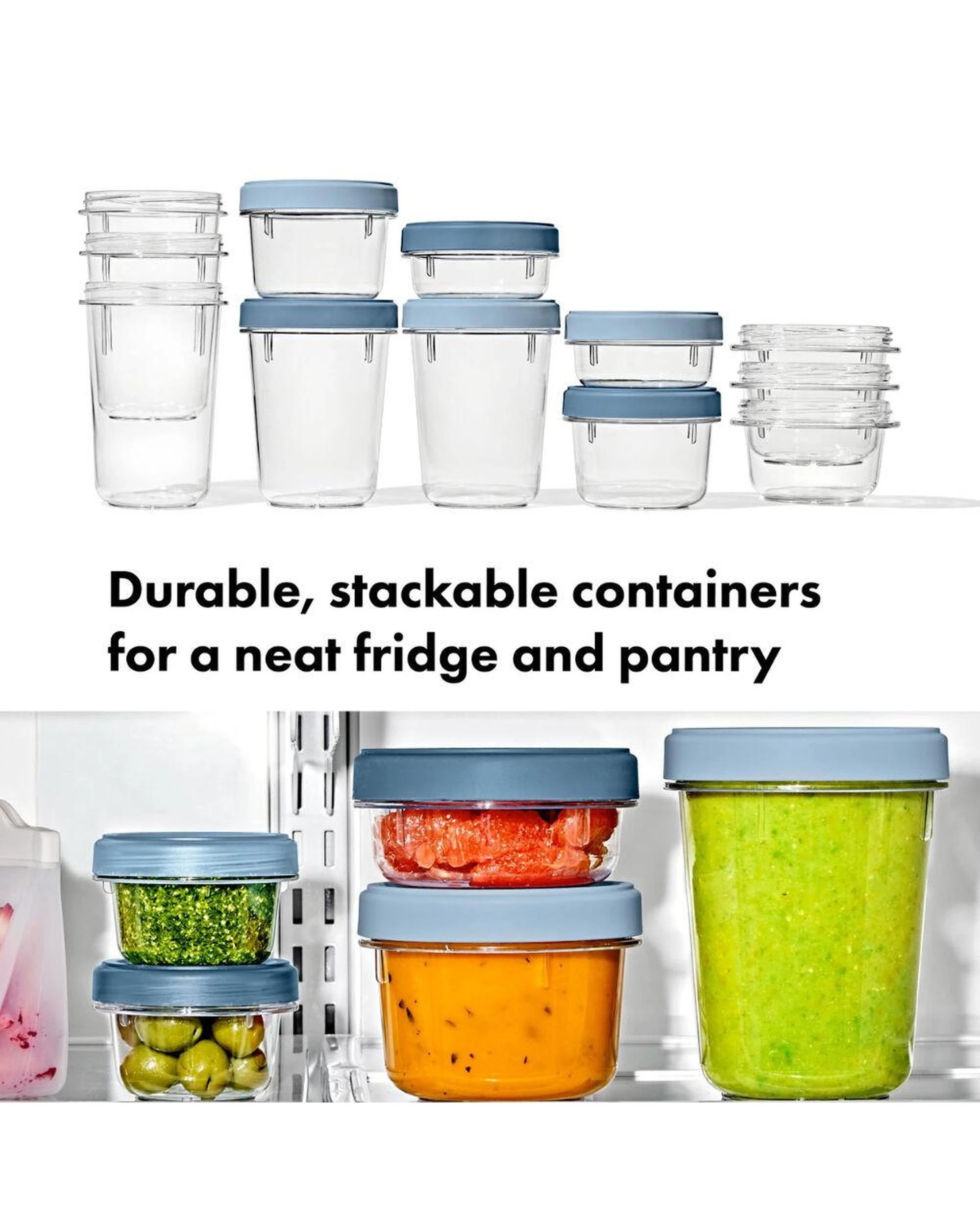4 OXO Good Grips Twist & Stack Container Set 24 Piece, 4 of 7