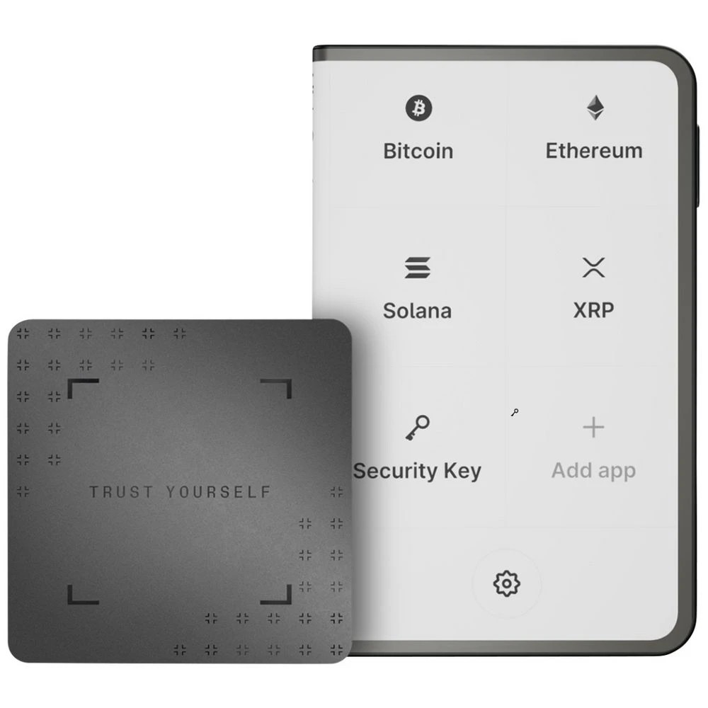 1 Ledger Stax Crypto Hardware Wallet, 1 of 9