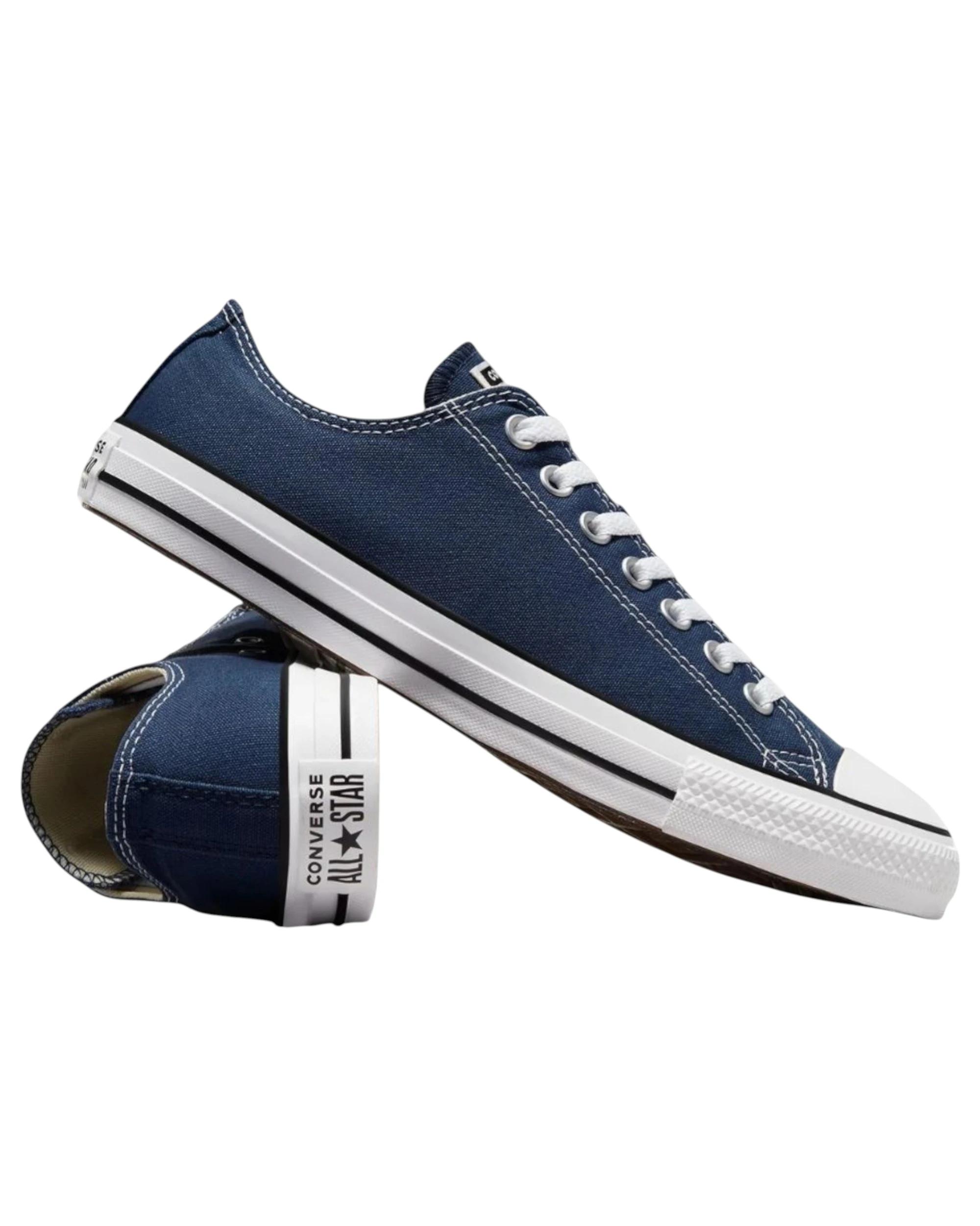 6 Converse Unisex Chuck Taylor All Star Classic Low Top Navy Canvas Shoes NAVY, 6 of 8