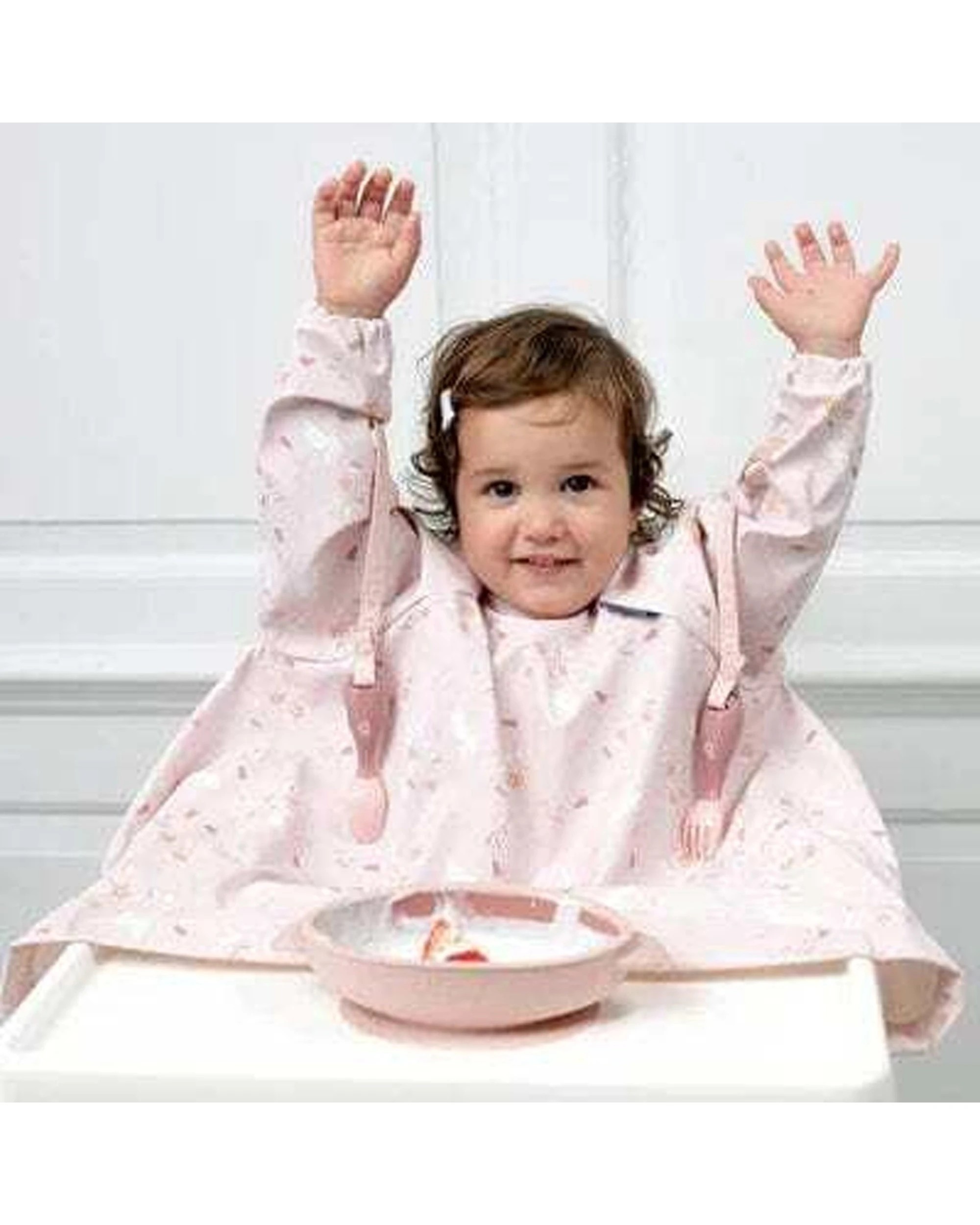 3 Bibado Attachable Weaning Baby Cutlery Easy Grip No Drop System - Pink, 3 of 3