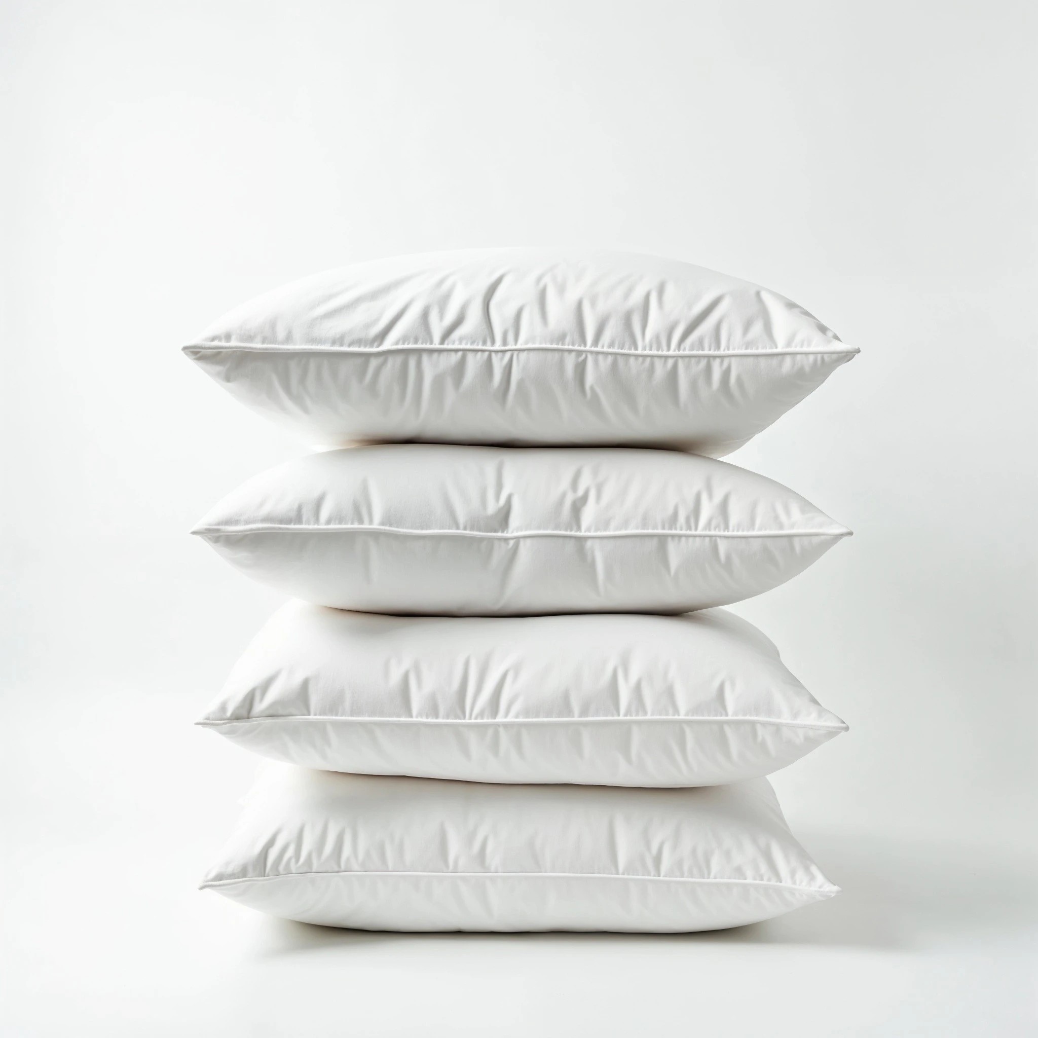 9 Royal Comfort Duck Feather Down Pillows 50 x 75cm Set Hotel Quality 4 Pack - White, 9 of 9