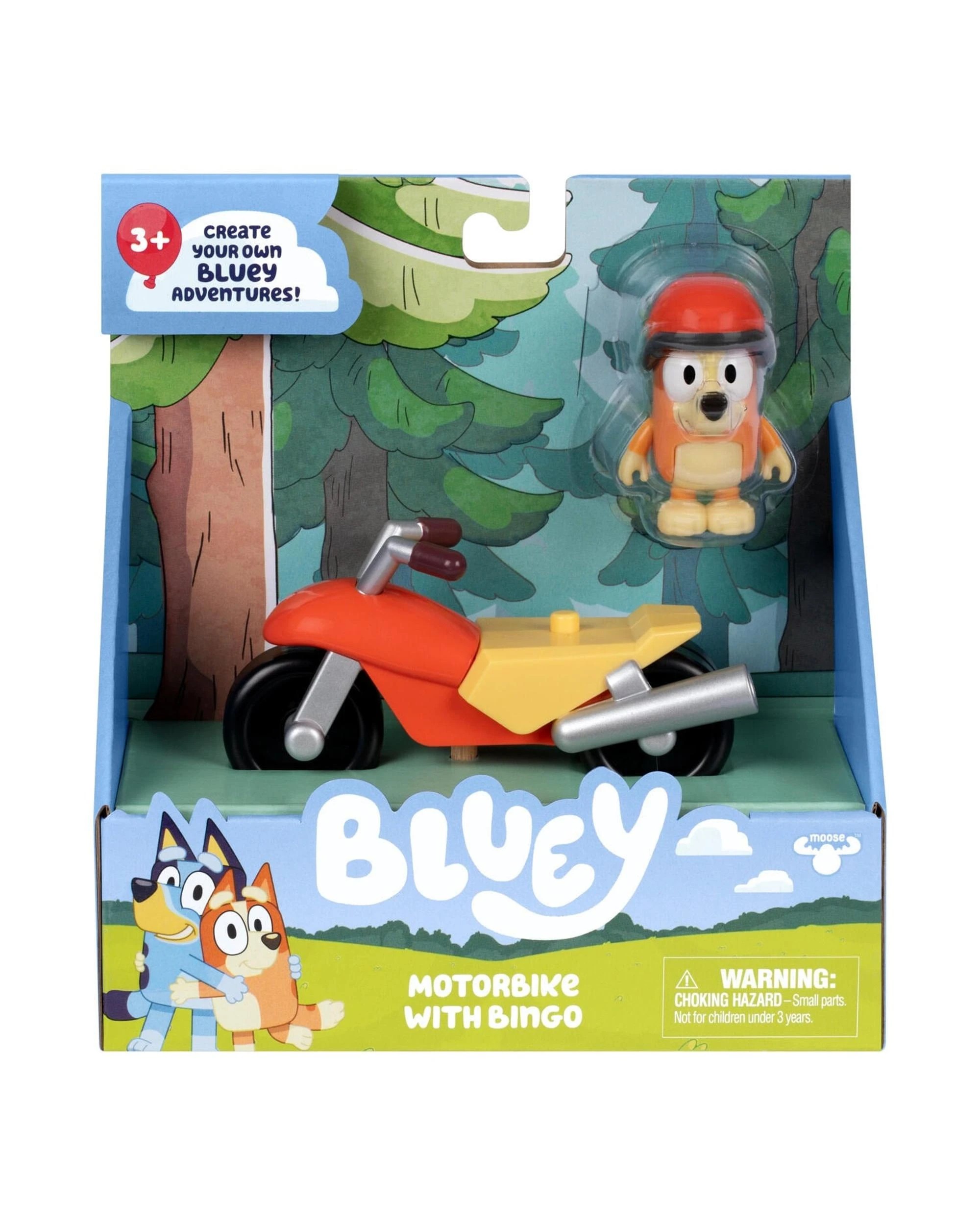 4 Bluey Series 15 Basic Vehicle Motorbike with Bingo Playset, 4 of 6