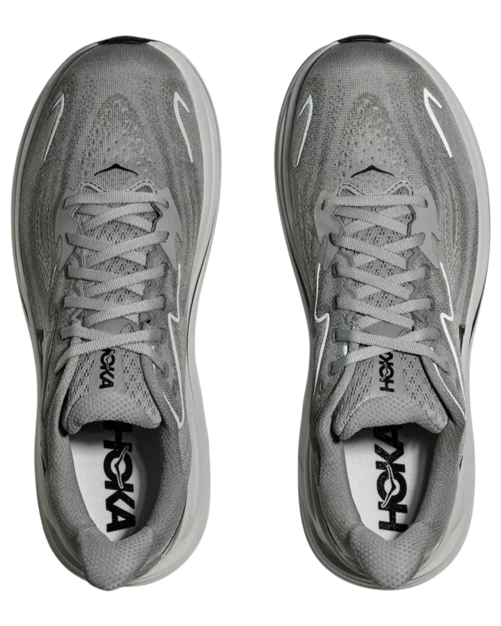 7 Hoka Mens Clifton 10 Athletic Running Shoes GALACTIC GREY, 7 of 7